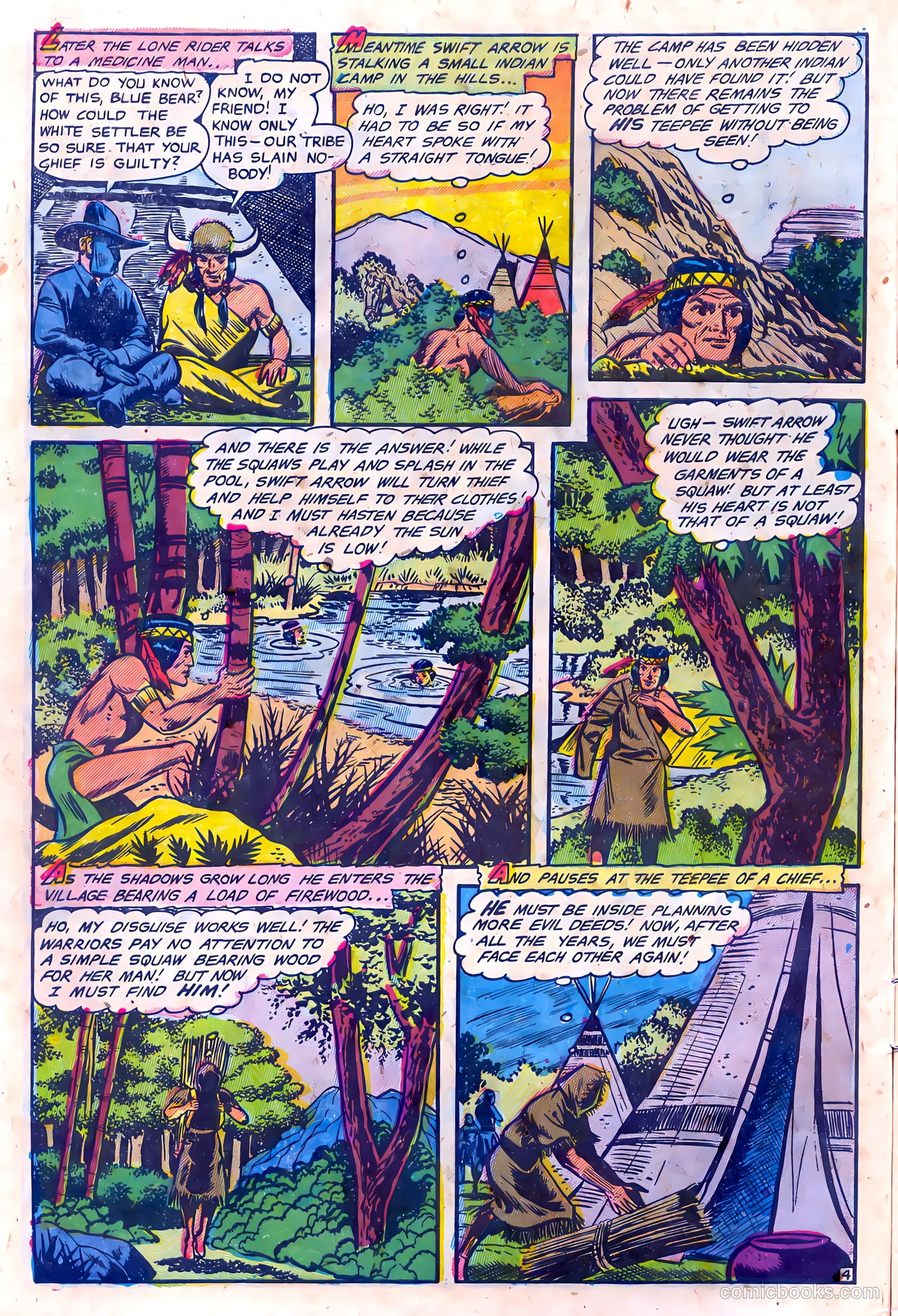 The Lone Rider #15 (1950) — page 6 of 36
