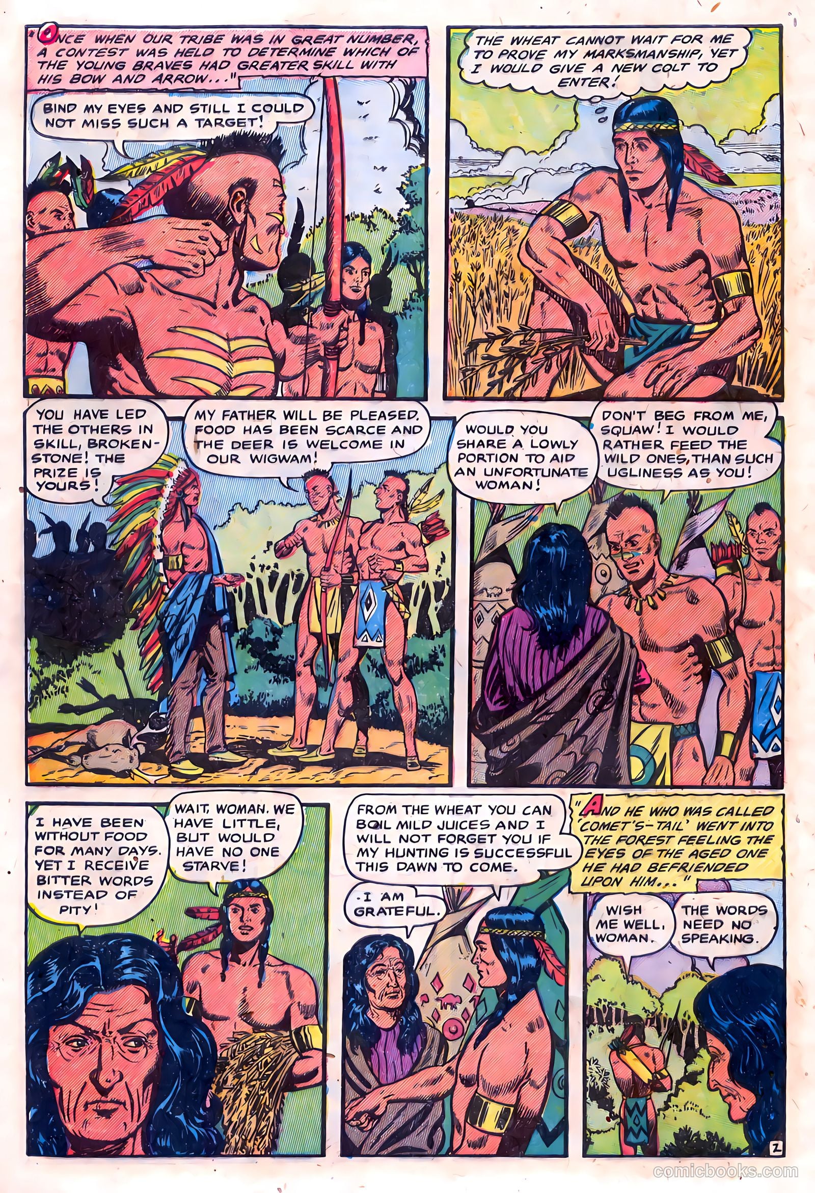 The Lone Rider #15 (1950) — page 28 of 36
