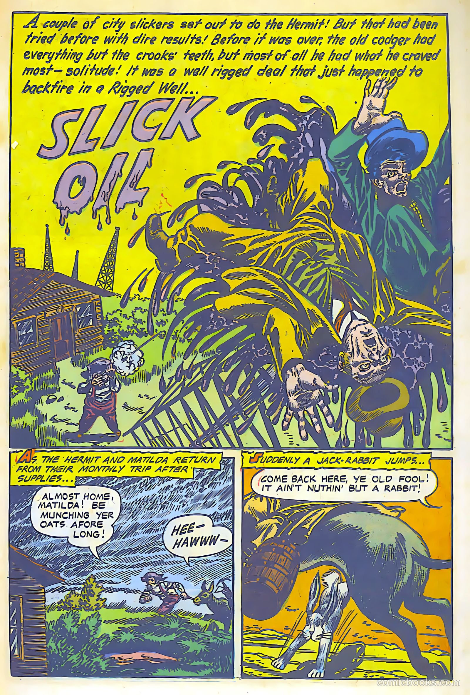 The Lone Rider #13 (1950) — page 10 of 28