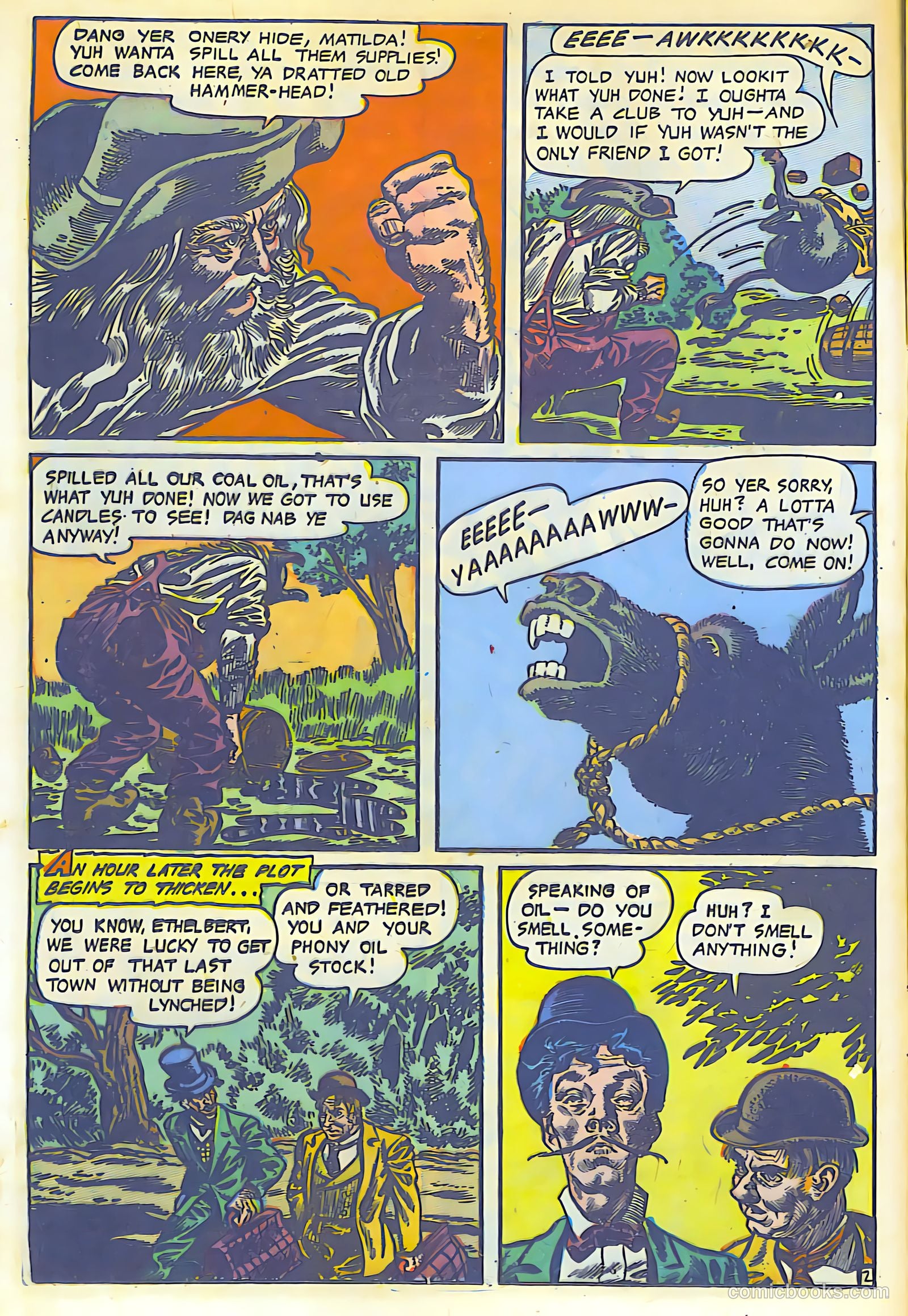The Lone Rider #13 (1950) — page 11 of 28