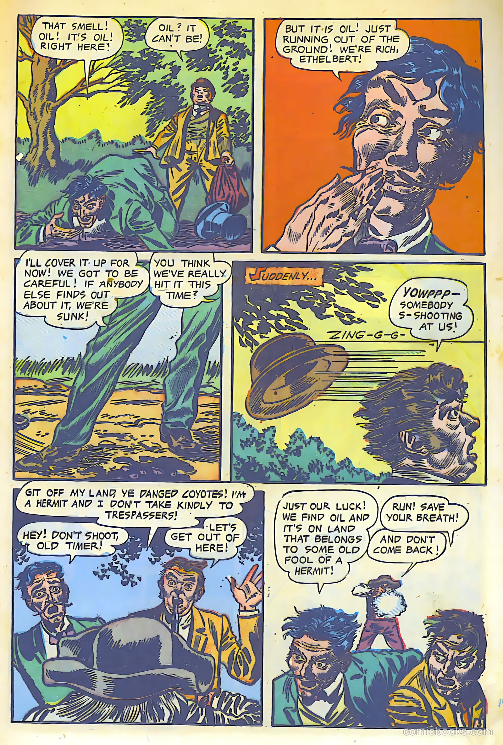 The Lone Rider #13 (1950) — page 12 of 28