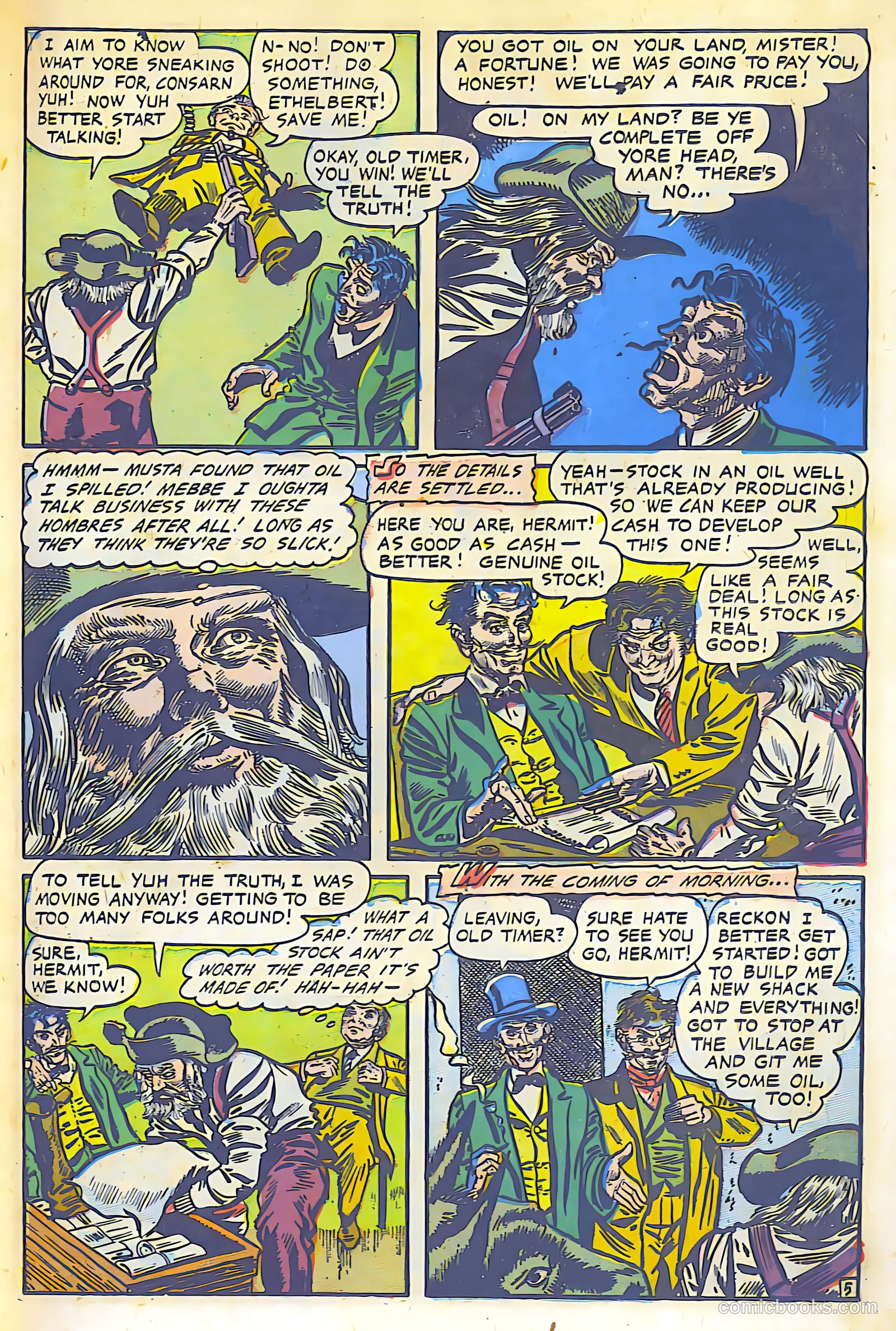 The Lone Rider #13 (1950) — page 14 of 28