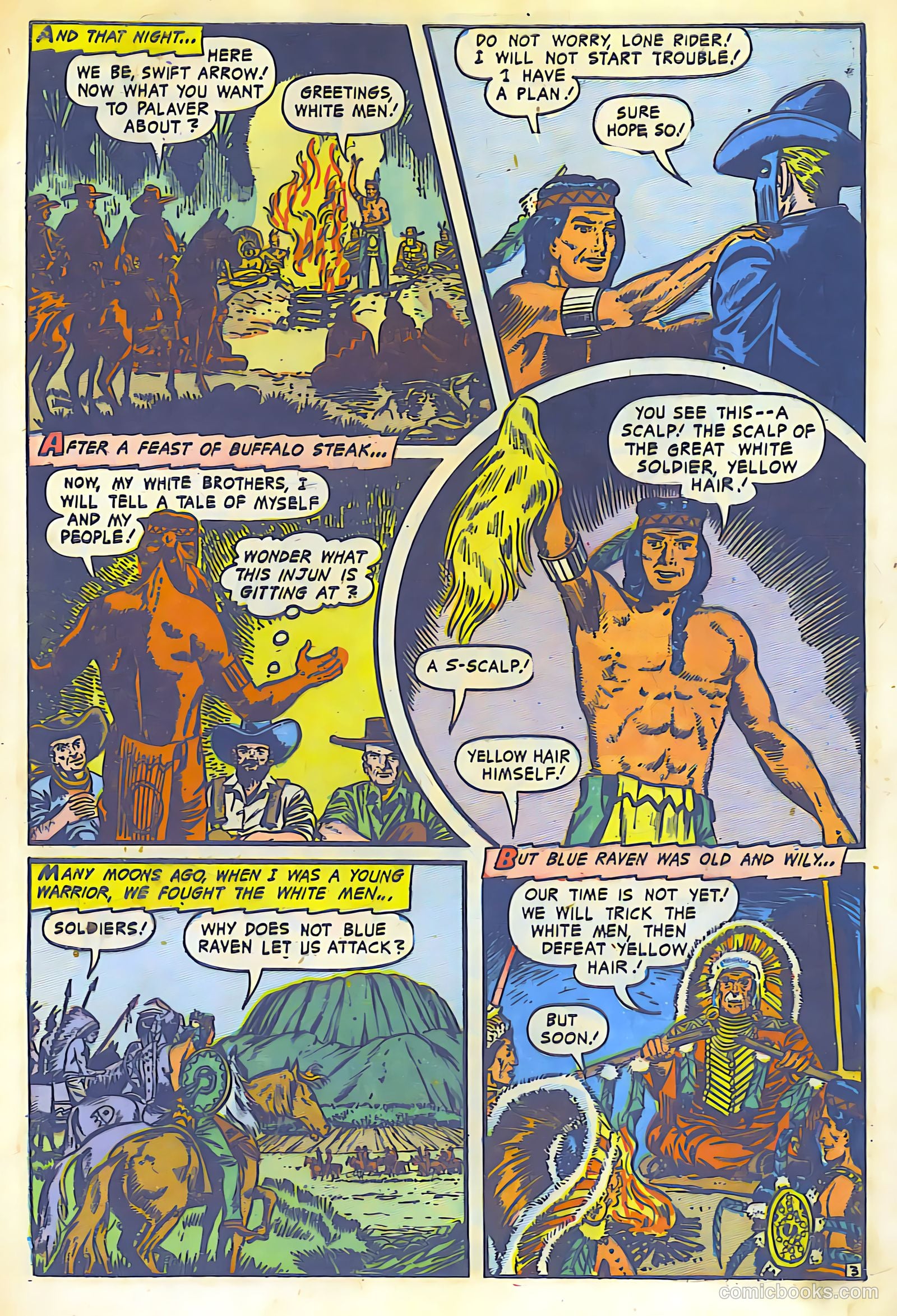 The Lone Rider #13 (1950) — page 25 of 28