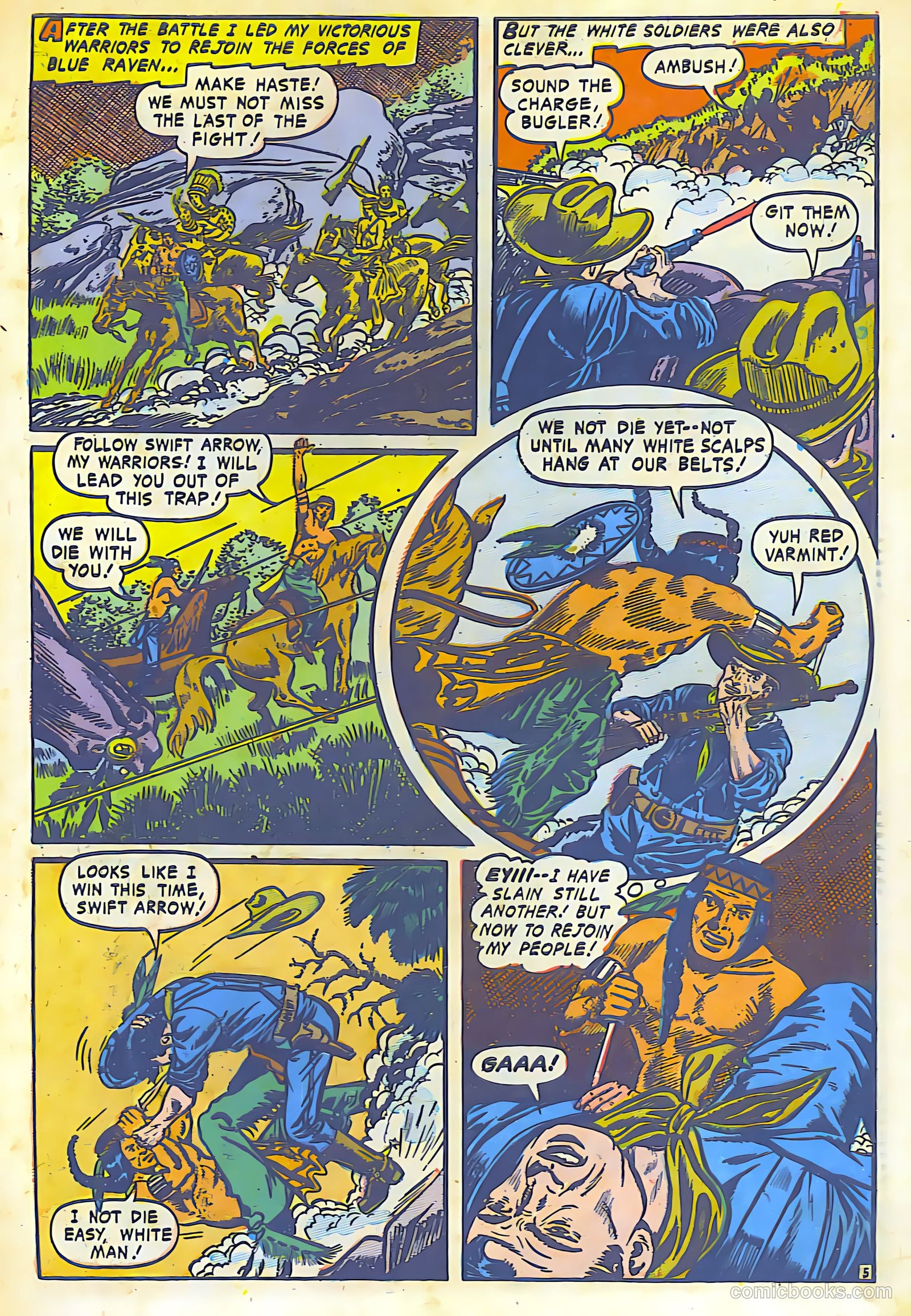 The Lone Rider #13 (1950) — page 27 of 28
