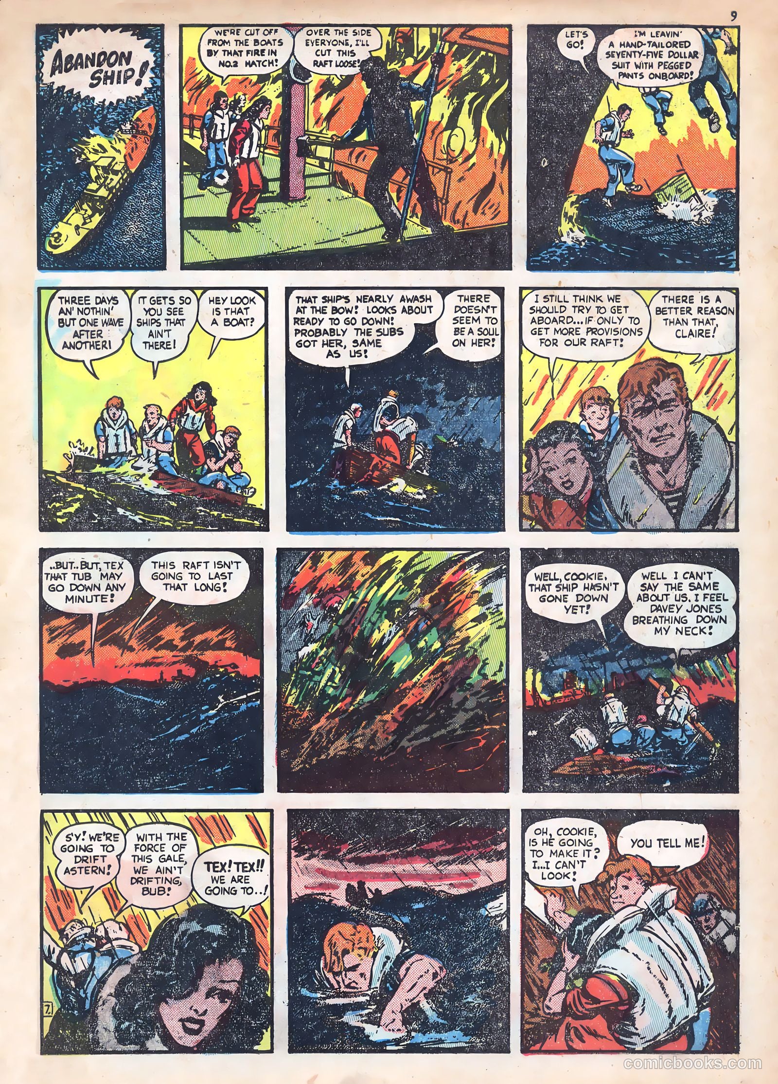 Keen Teens #1 (1945) — page 9 of 52