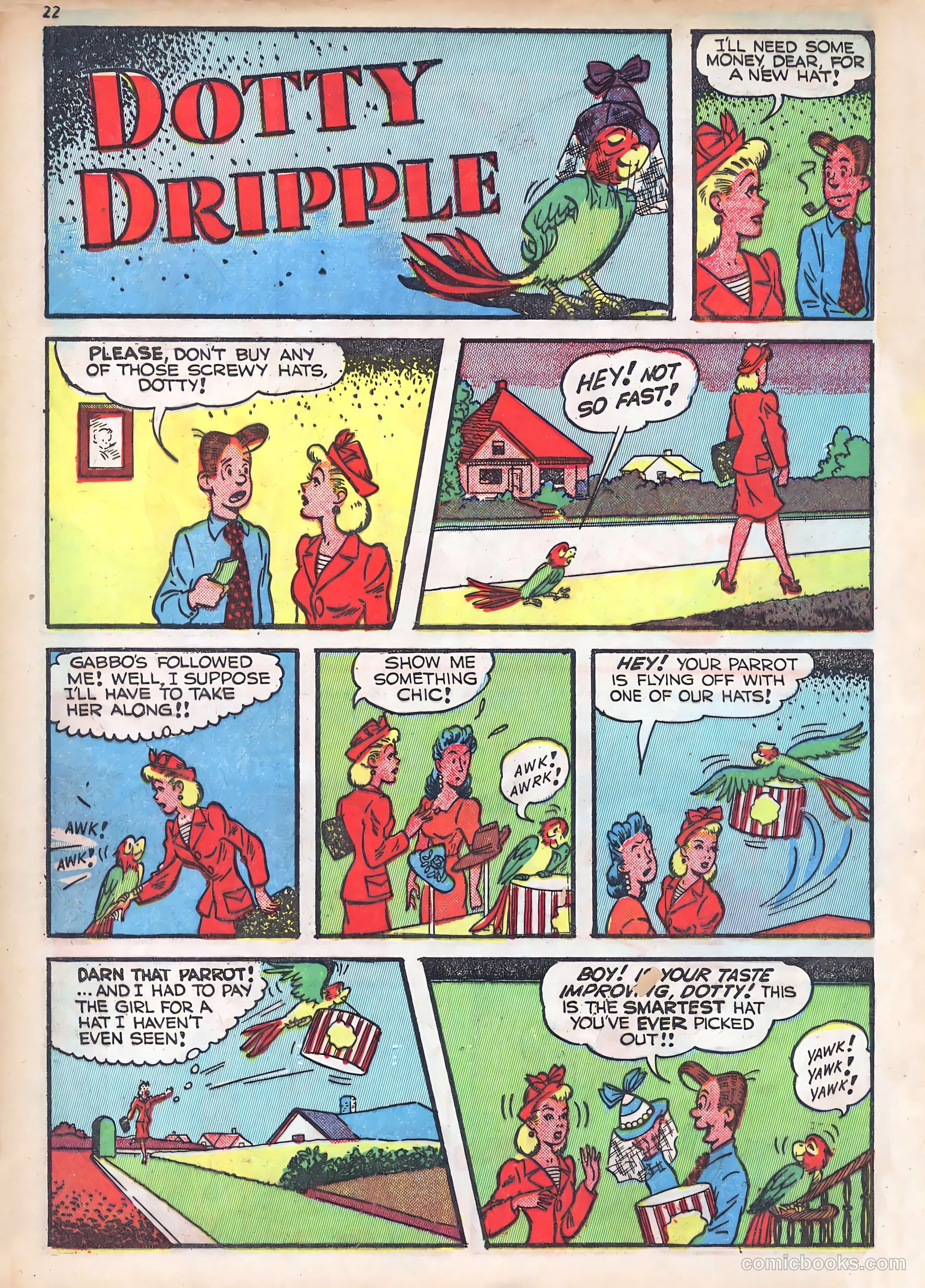 Keen Teens #1 (1945) — page 22 of 52