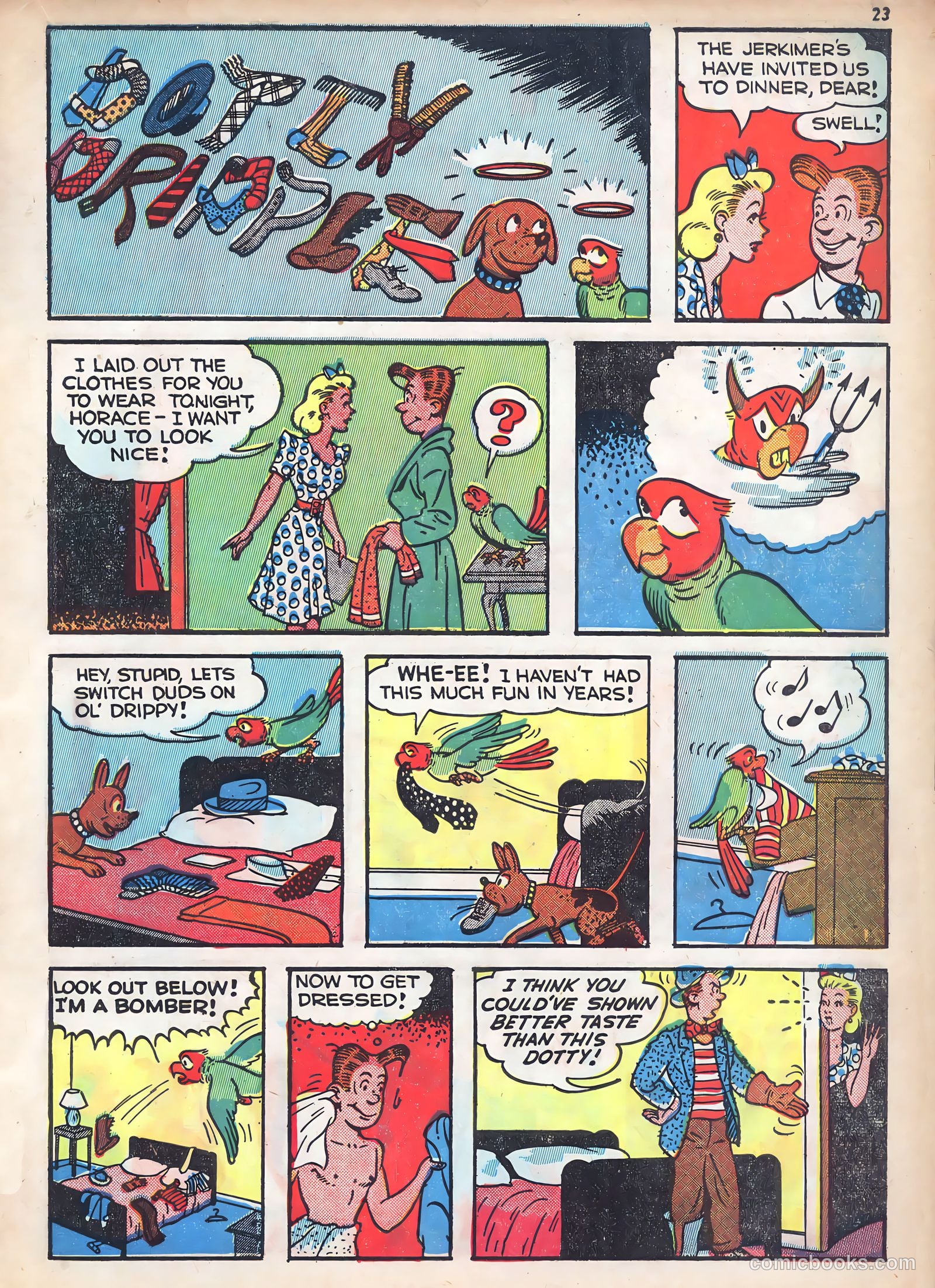 Keen Teens #1 (1945) — page 23 of 52