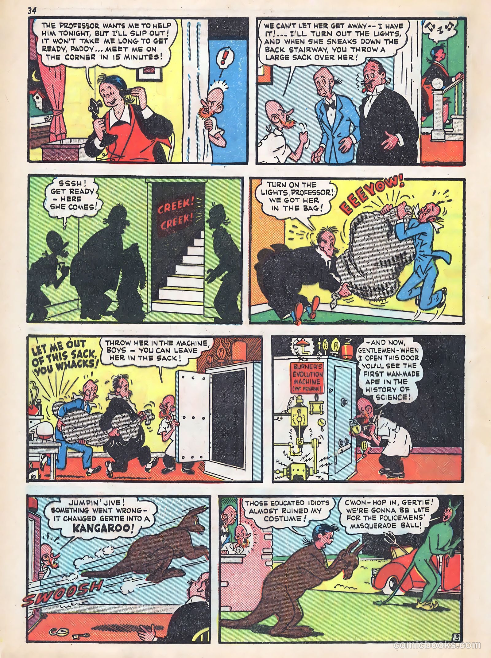 Keen Teens #1 (1945) — page 33 of 52