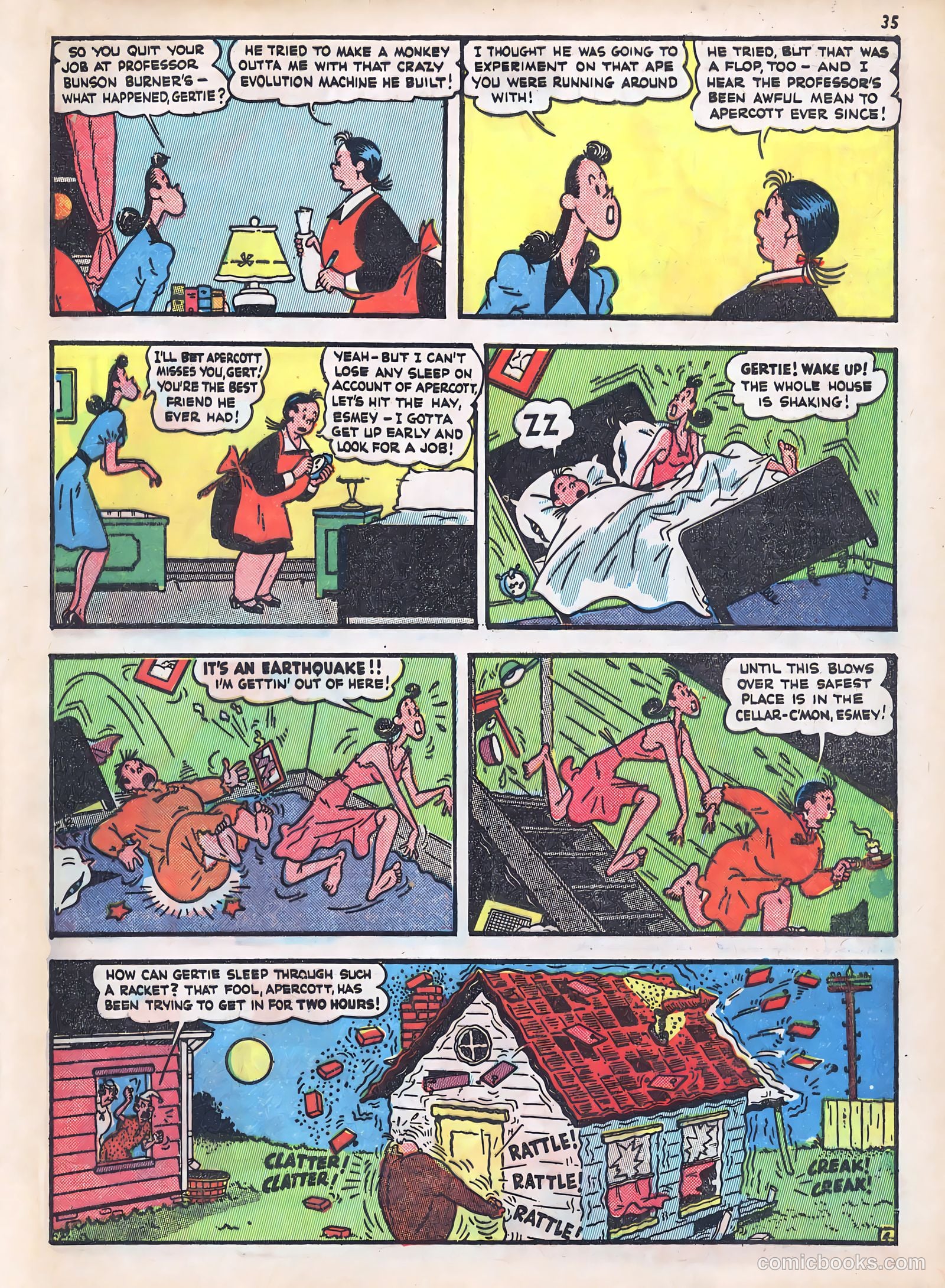 Keen Teens #1 (1945) — page 34 of 52