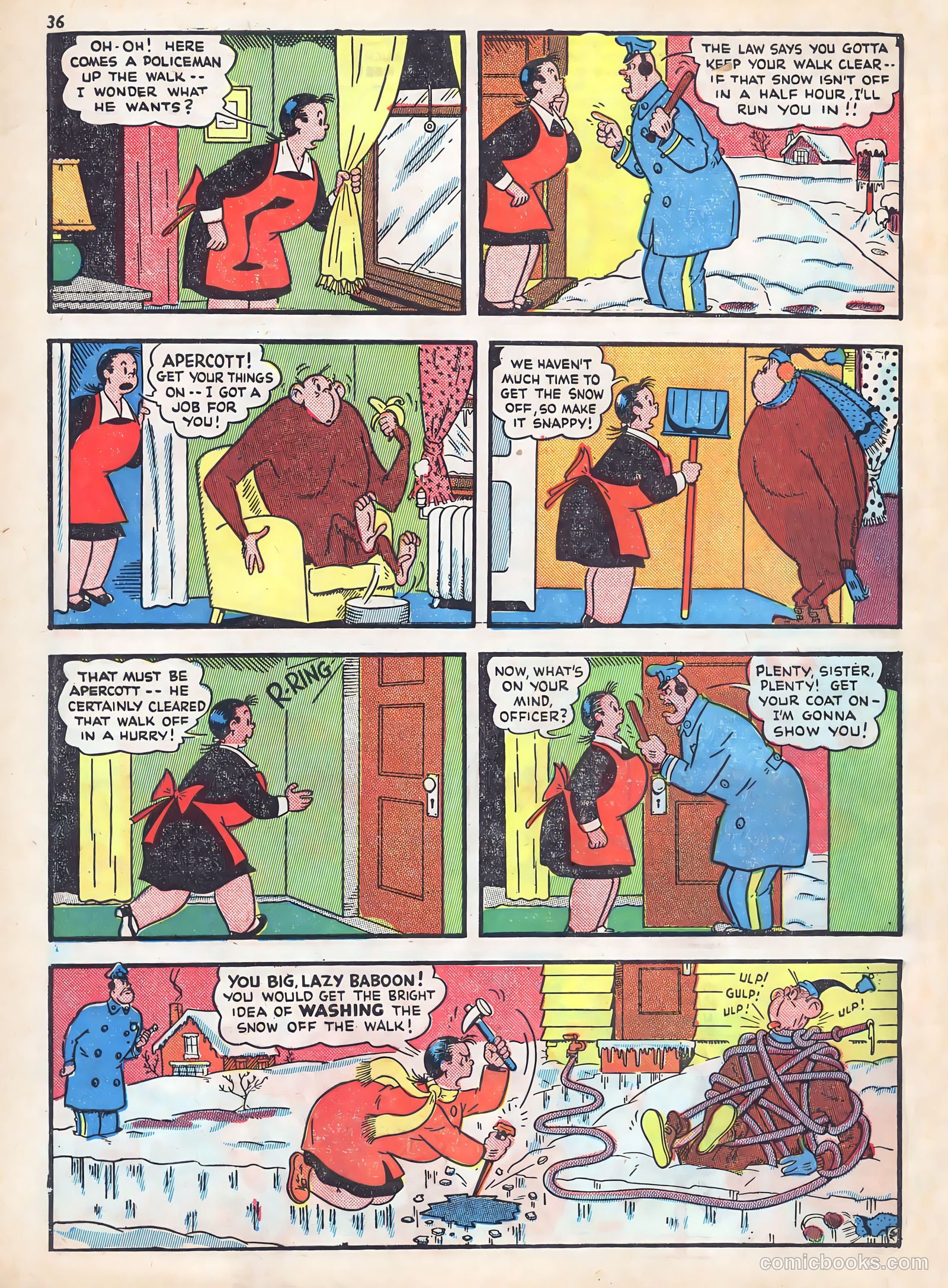 Keen Teens #1 (1945) — page 35 of 52