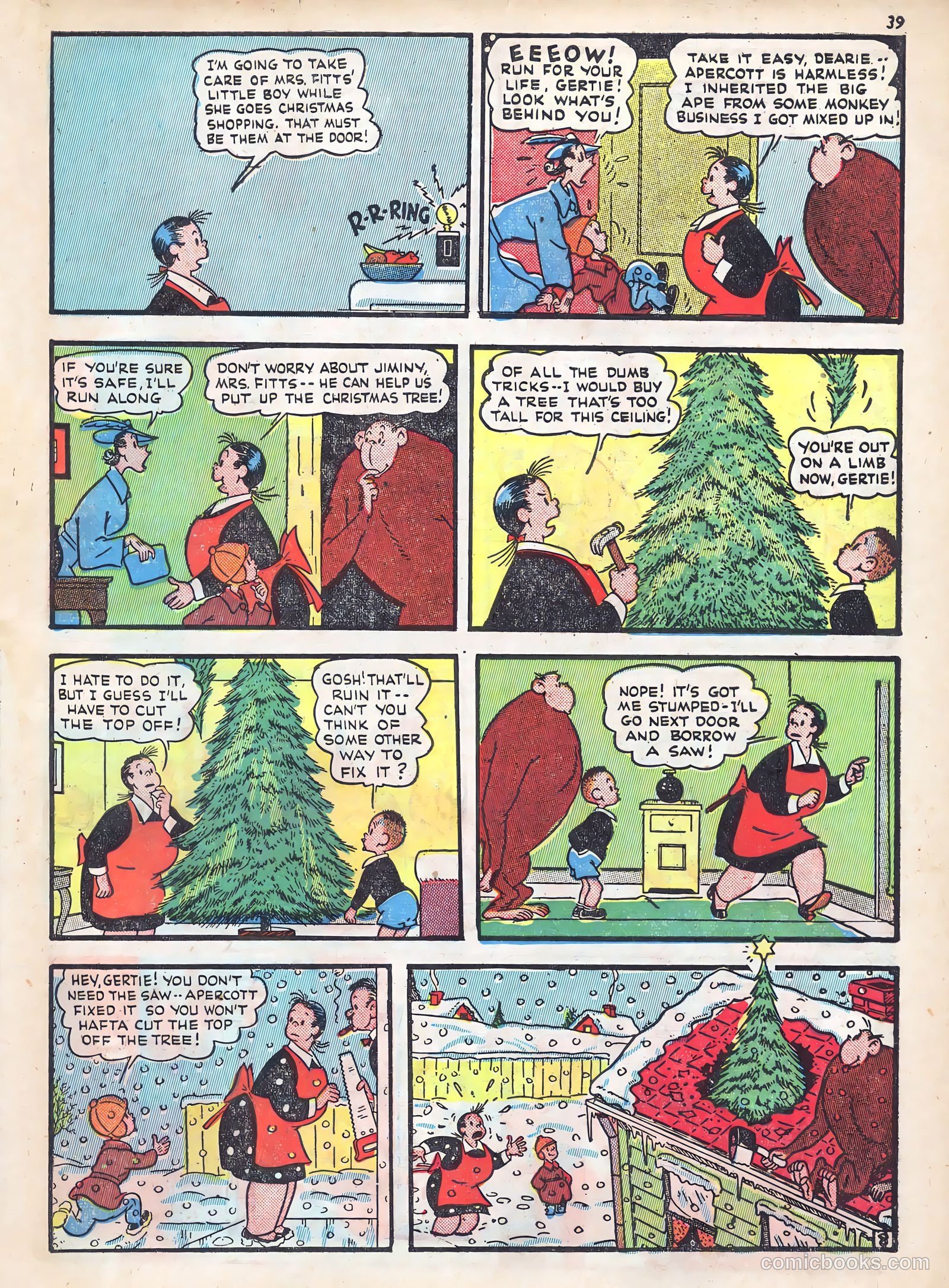 Keen Teens #1 (1945) — page 38 of 52