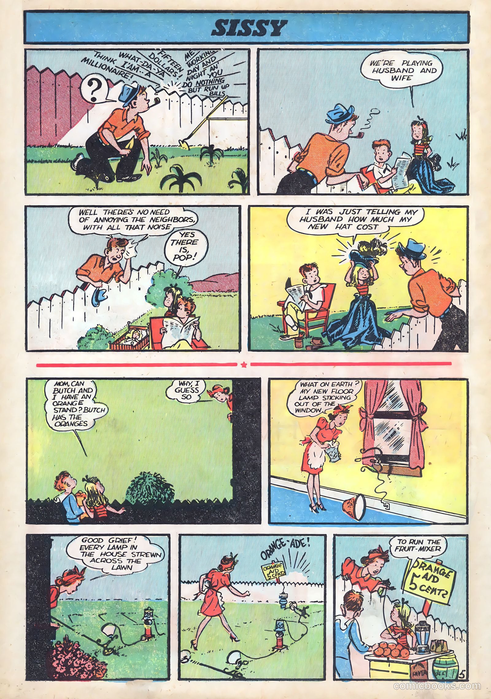 Keen Teens #1 (1945) — page 43 of 52