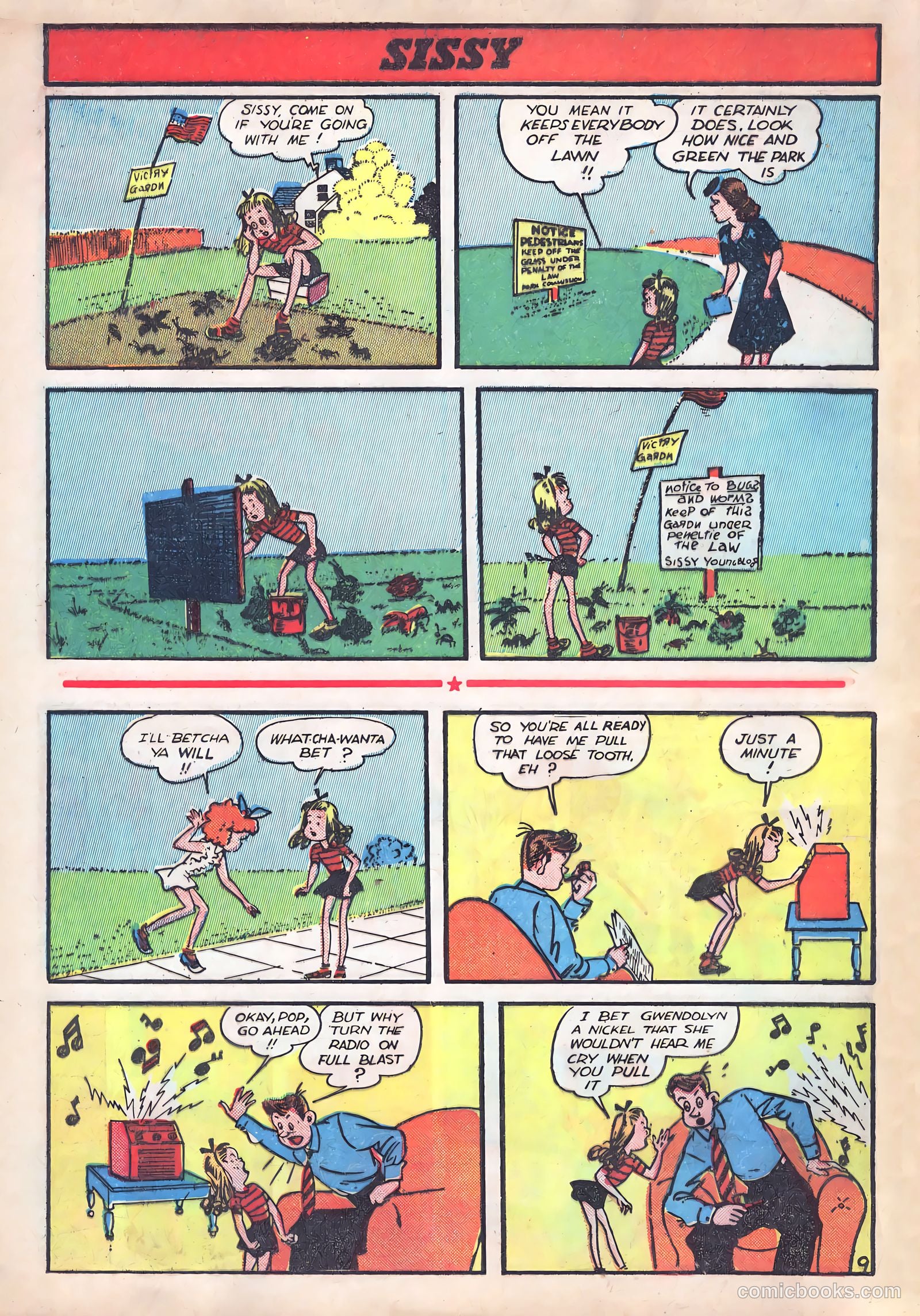 Keen Teens #1 (1945) — page 47 of 52