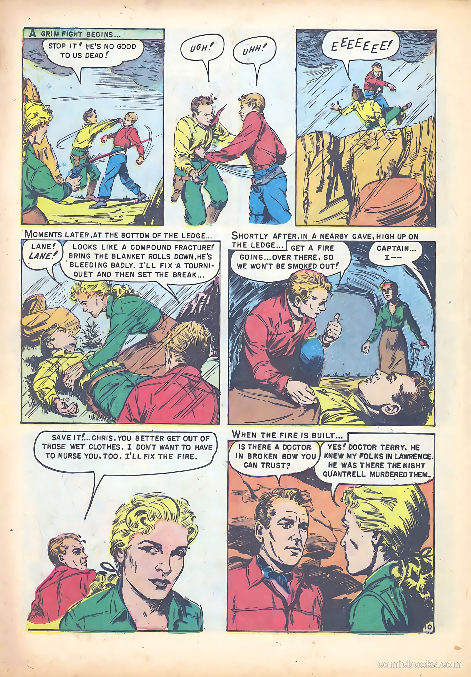 Red Mountain Featuring Quantrell's Raiders #1 (1952) — page 14 of 36