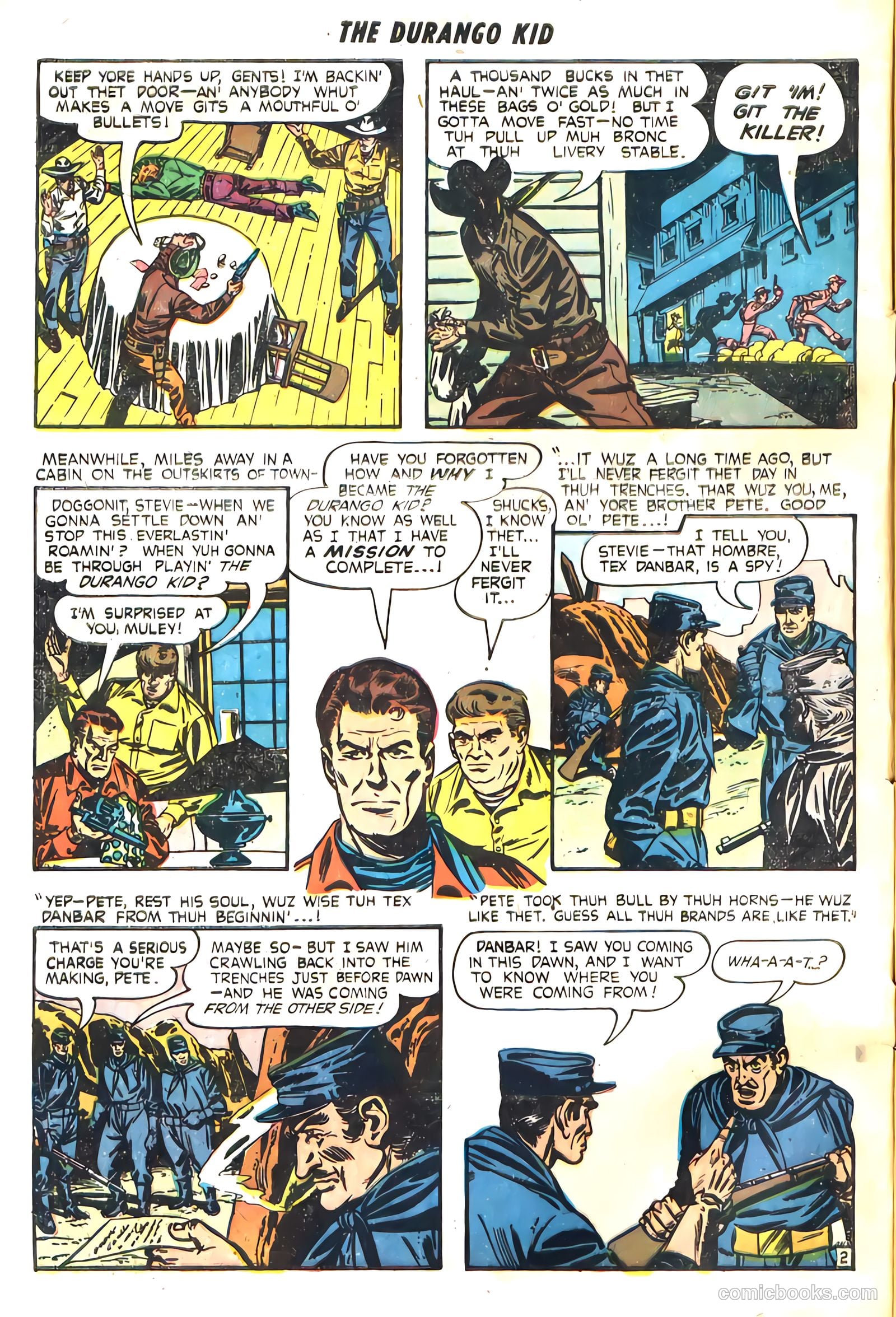 Durango Kid #17 (1955) — page 3 of 25