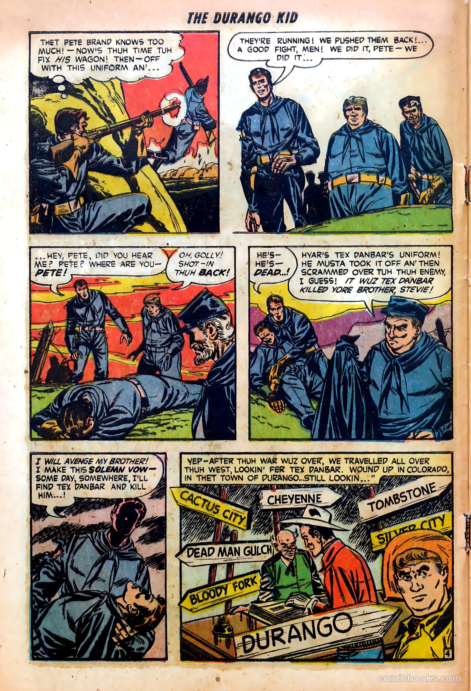 Durango Kid #17 (1955) — page 6 of 25