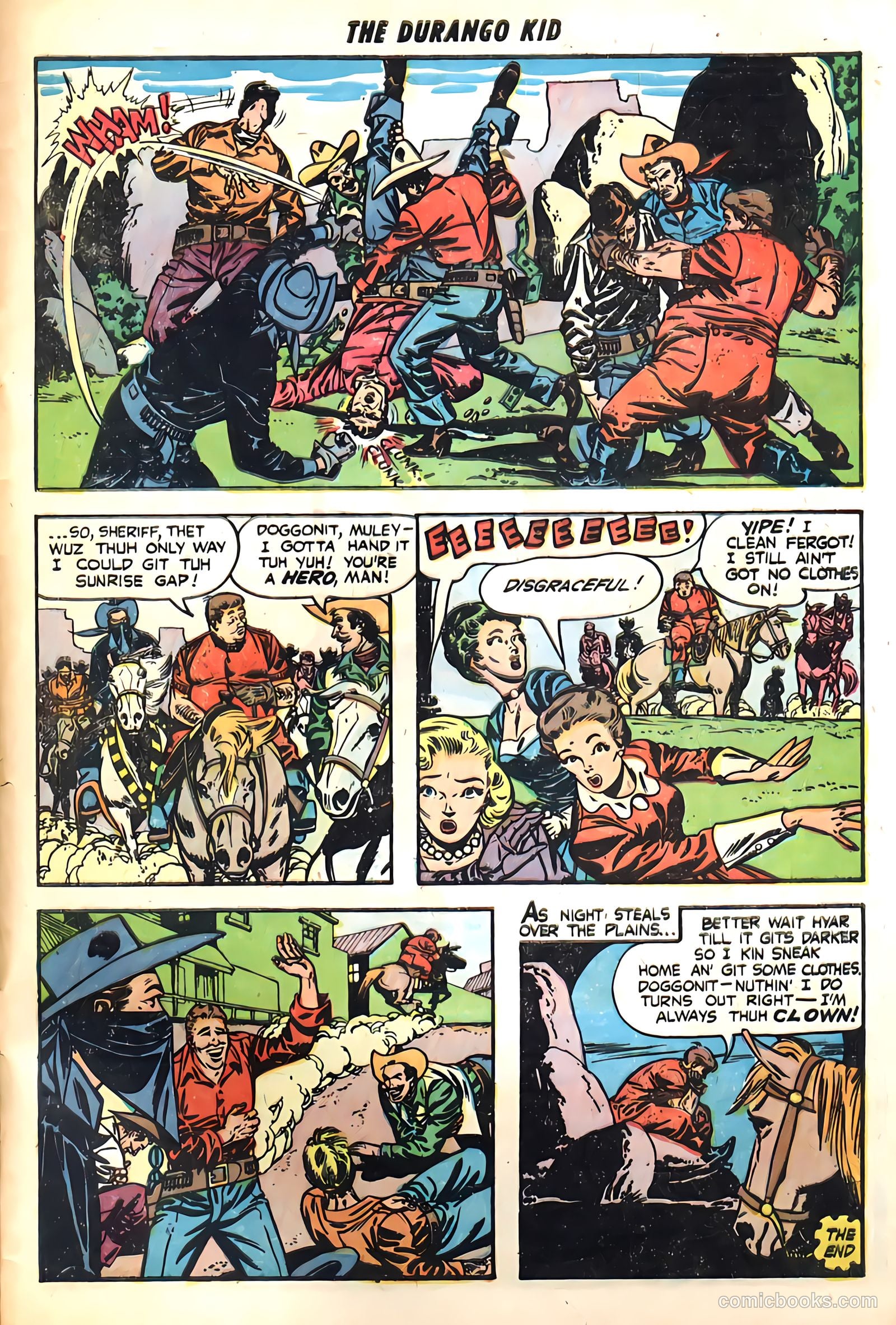 Durango Kid #17 (1955) — page 23 of 25