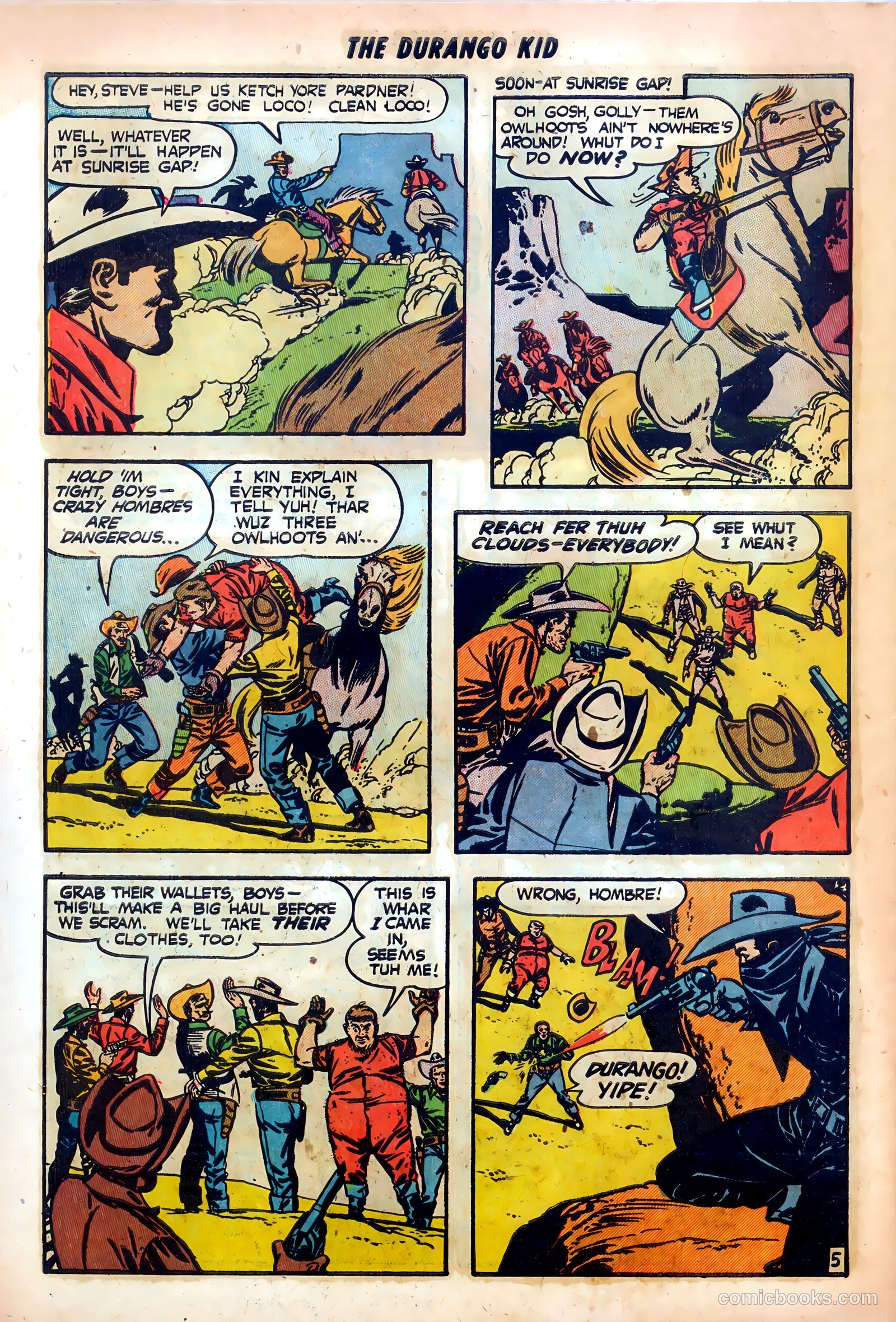 Durango Kid #17 (1955) — page 32 of 36