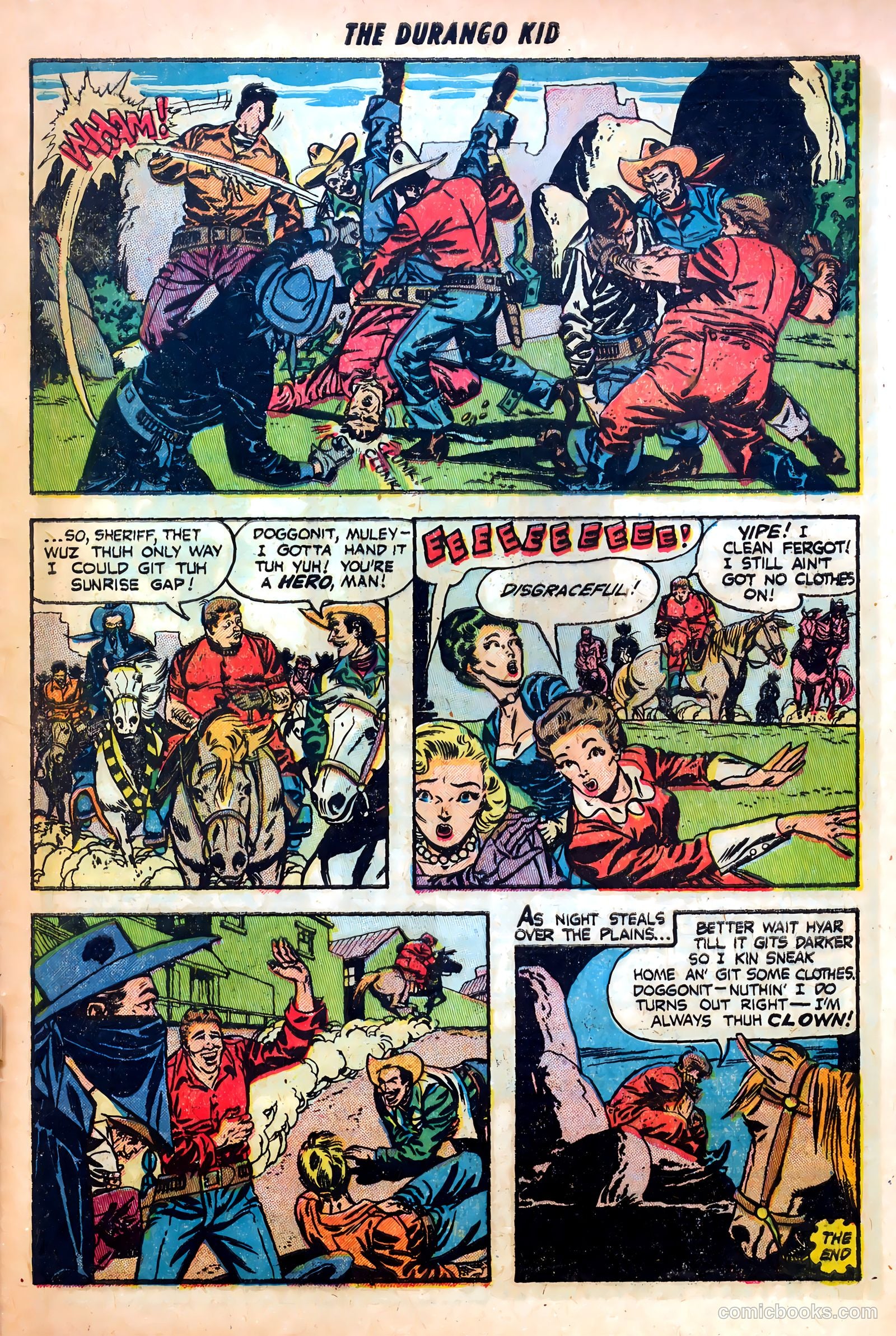 Durango Kid #17 (1955) — page 33 of 36
