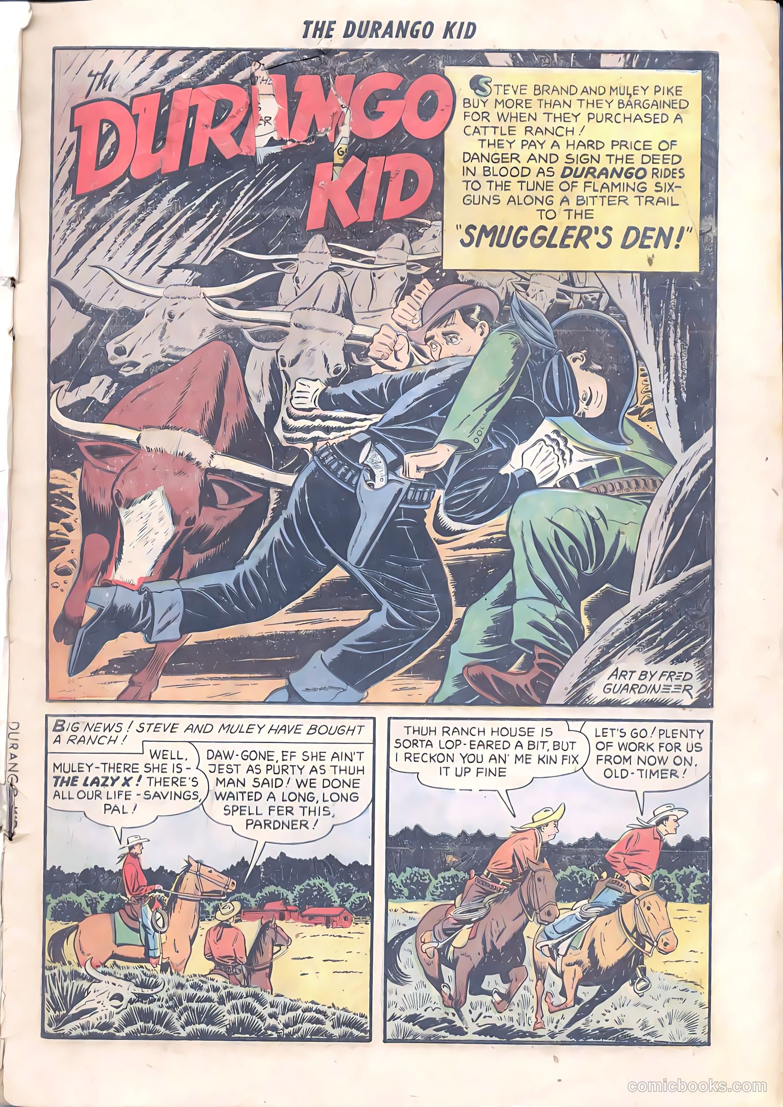 Durango Kid #20 (1955) — page 3 of 36