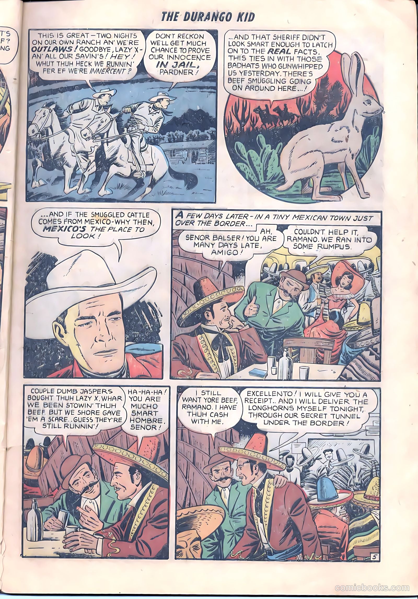 Durango Kid #20 (1955) — page 7 of 36