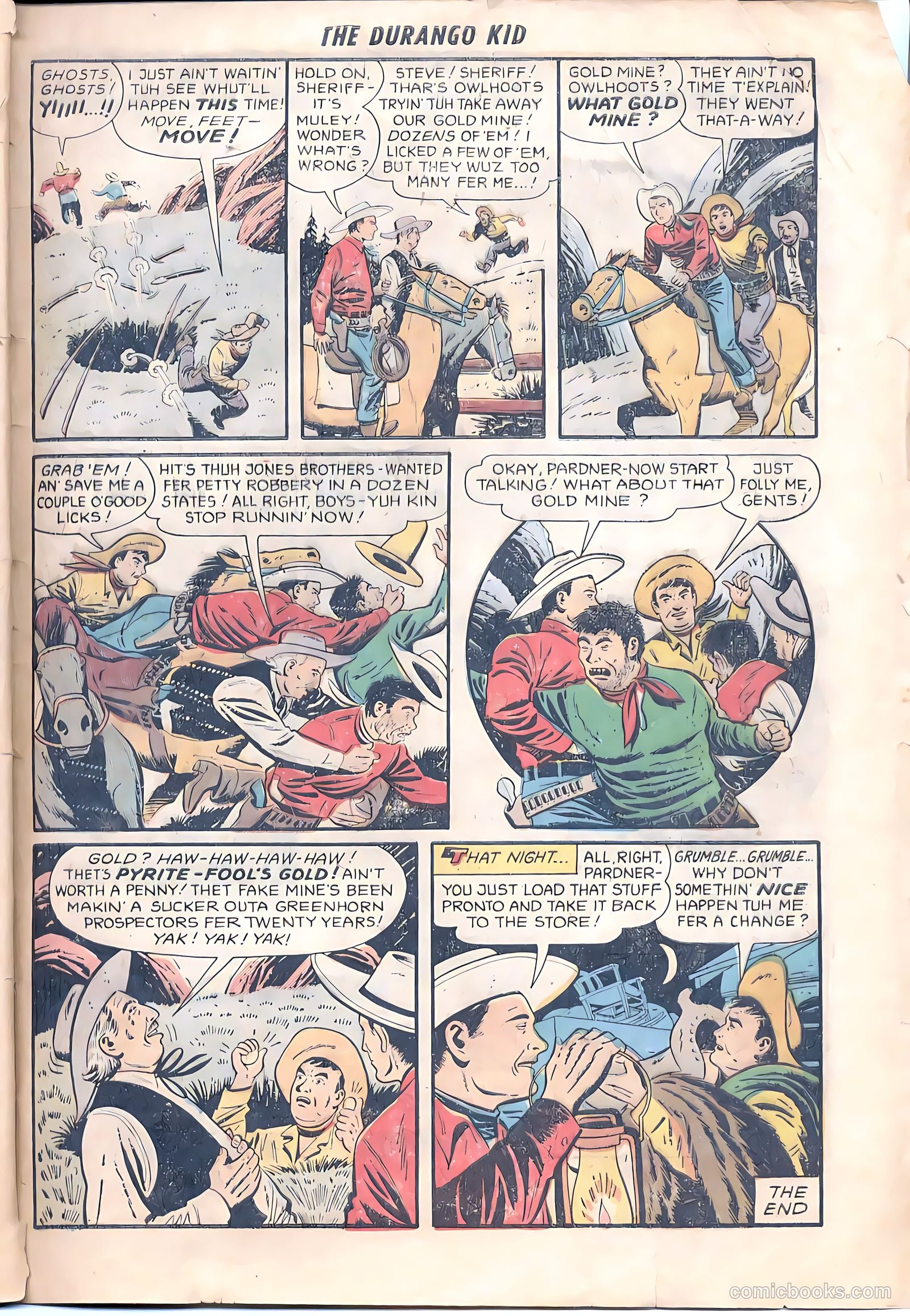 Durango Kid #20 (1955) — page 33 of 36