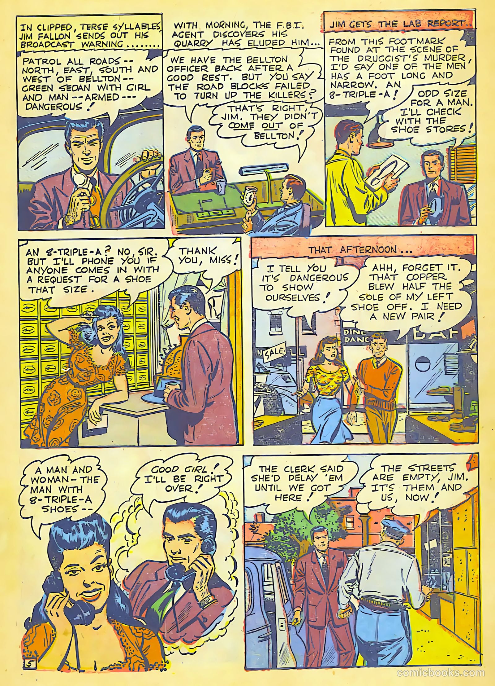 A-1 Comics 108 - Red Fox #15 — page 7 of 36