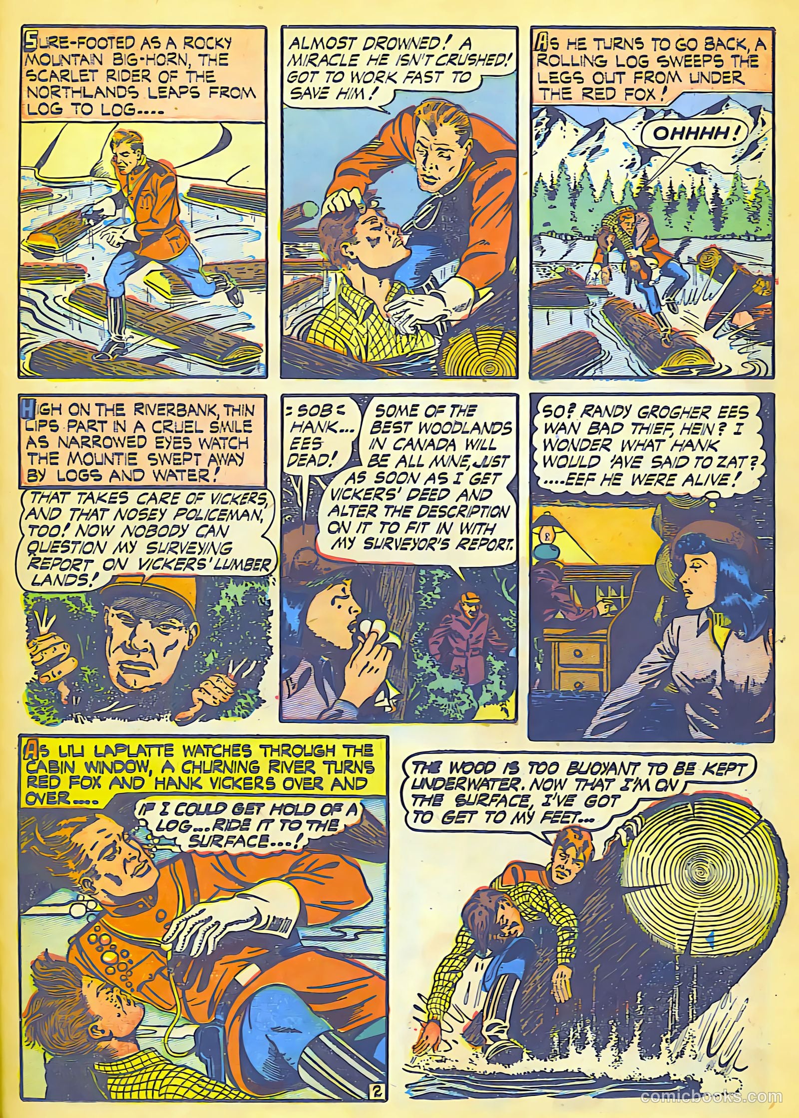 A-1 Comics 108 - Red Fox #15 — page 23 of 36