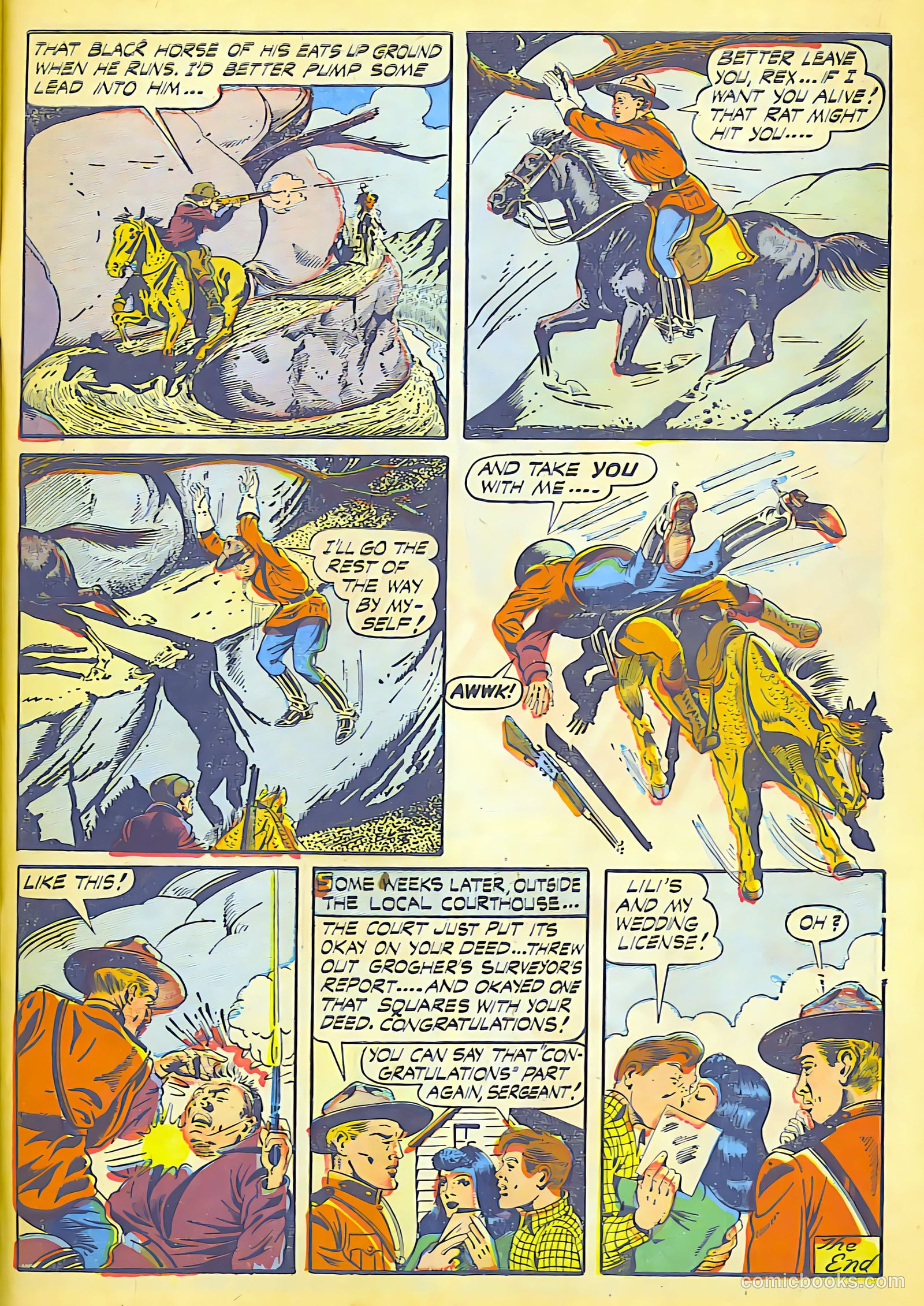 A-1 Comics 108 - Red Fox #15 — page 27 of 36