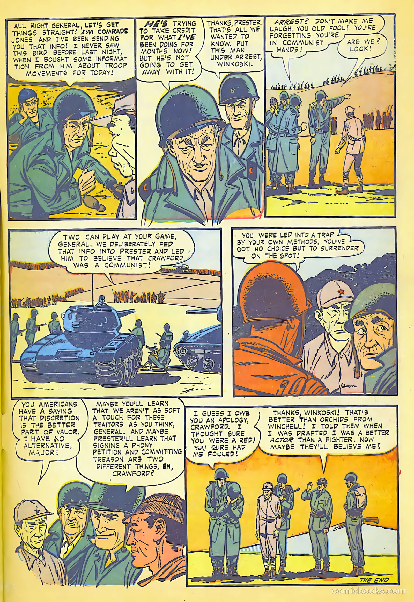 A-1 Comics 108 - Red Fox #15 — page 33 of 36