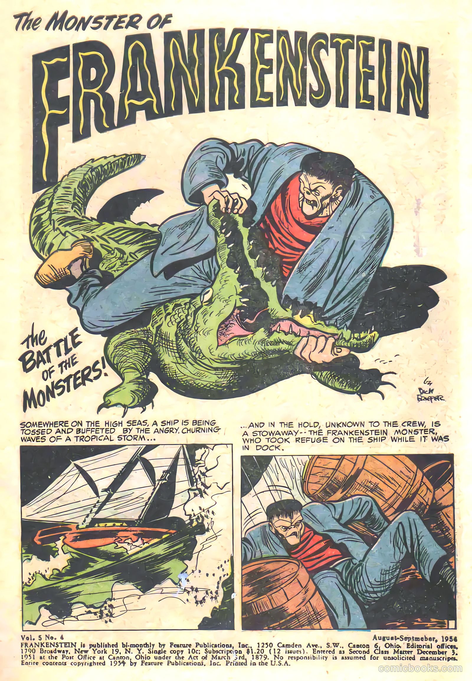 Frankenstein #32 (1945) — page 2 of 20