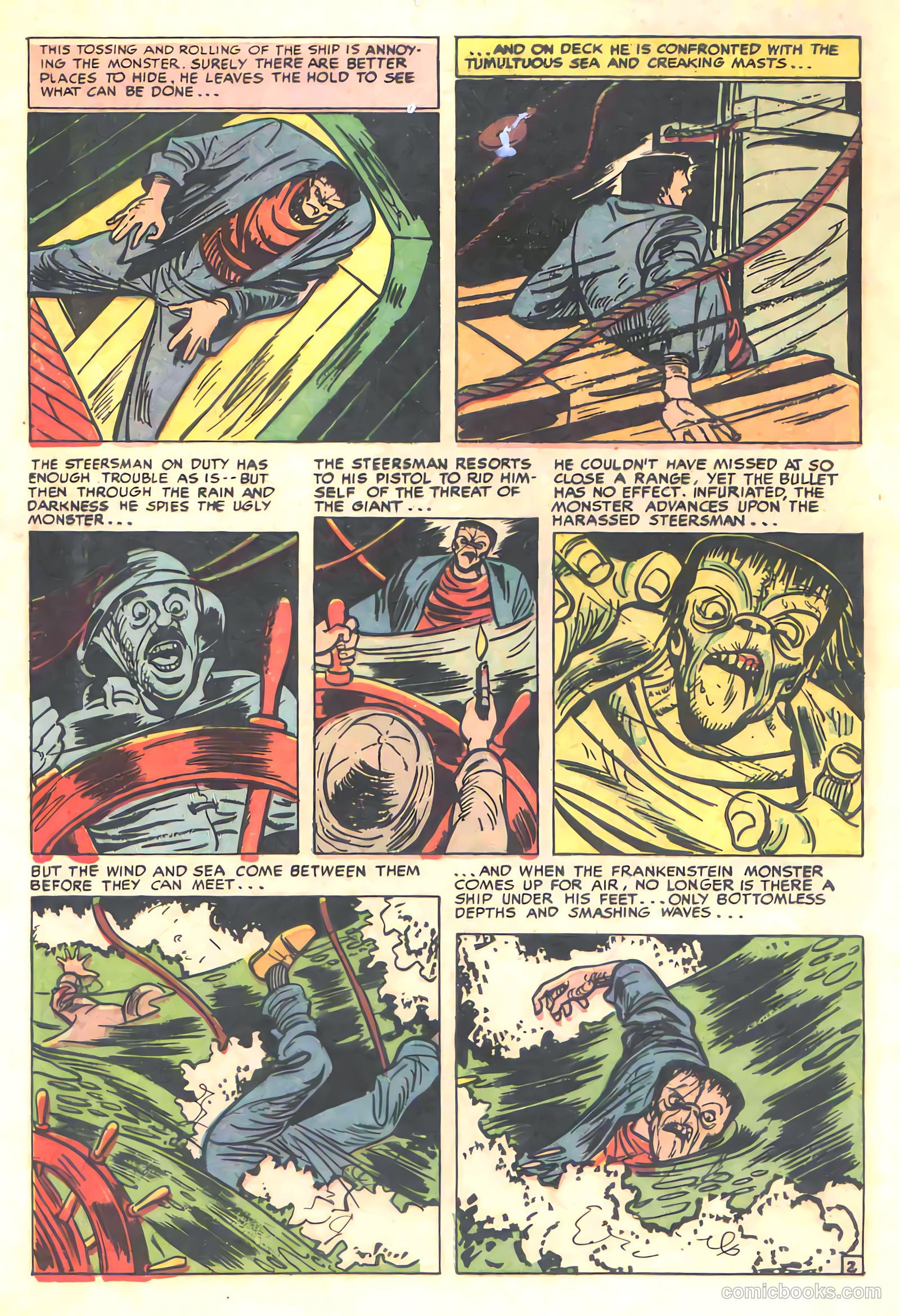 Frankenstein #32 (1945) — page 3 of 20