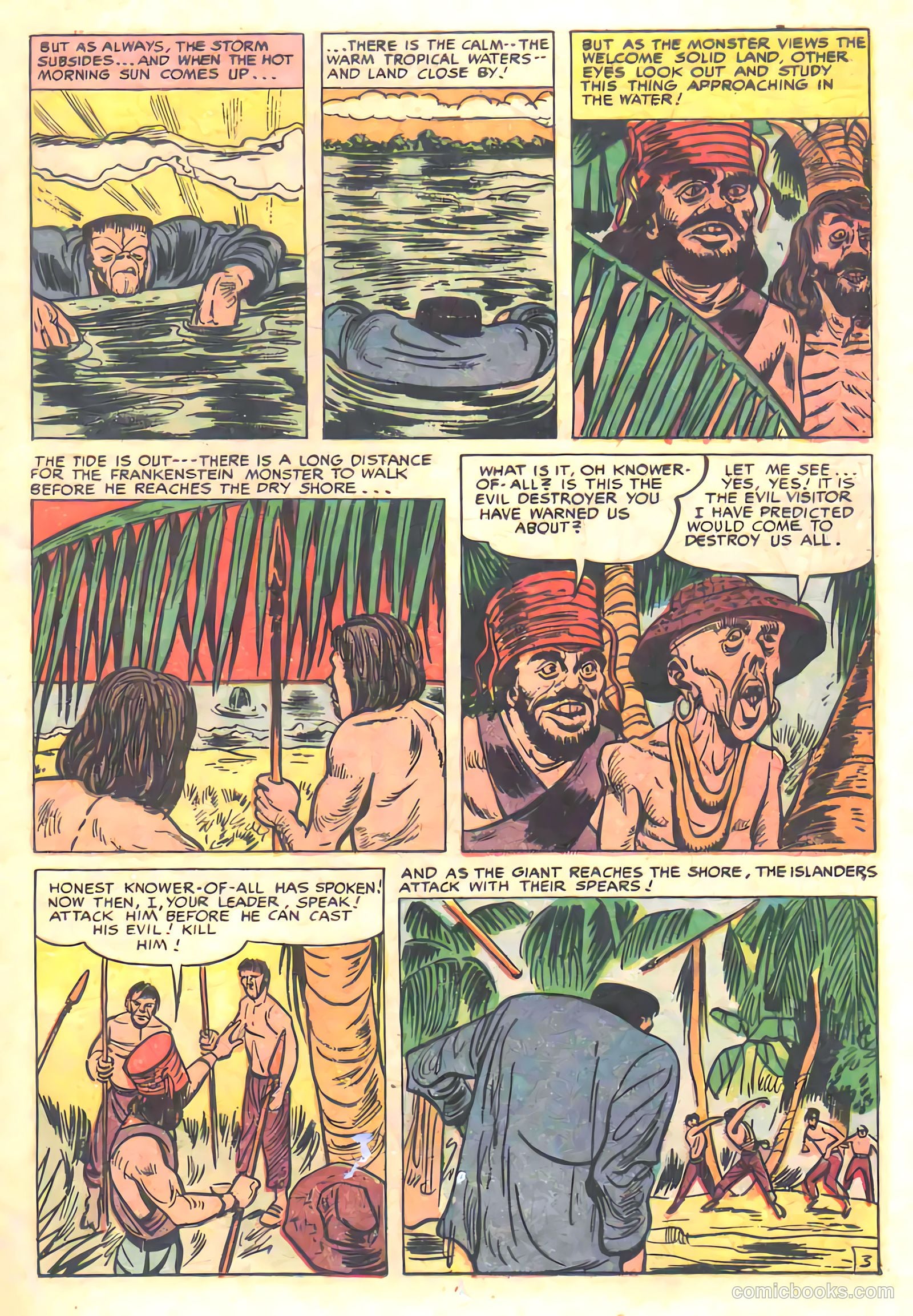 Frankenstein #32 (1945) — page 4 of 20