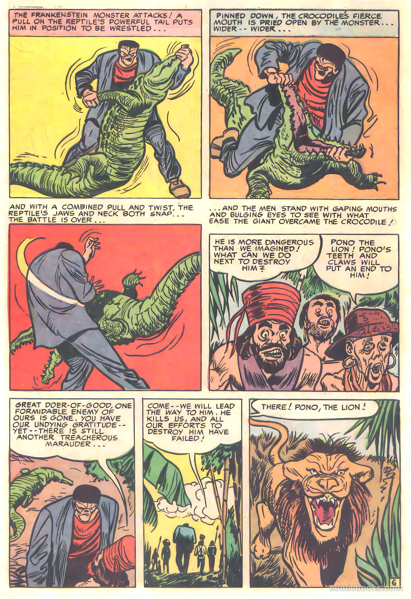 Frankenstein #32 (1945) — page 7 of 20