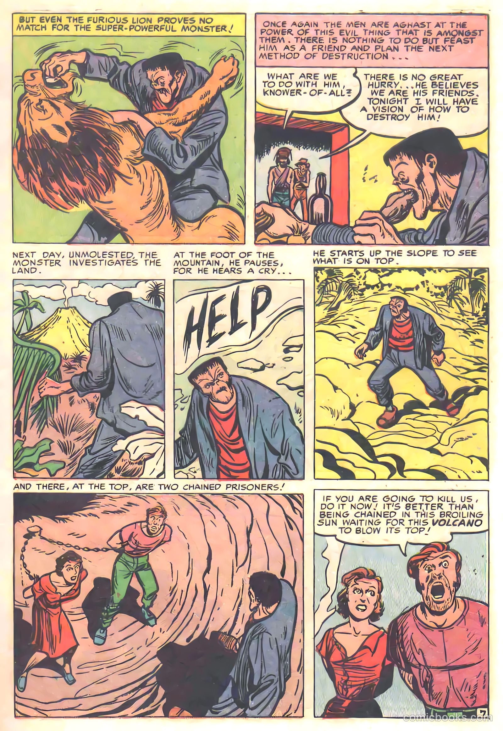 Frankenstein #32 (1945) — page 8 of 20