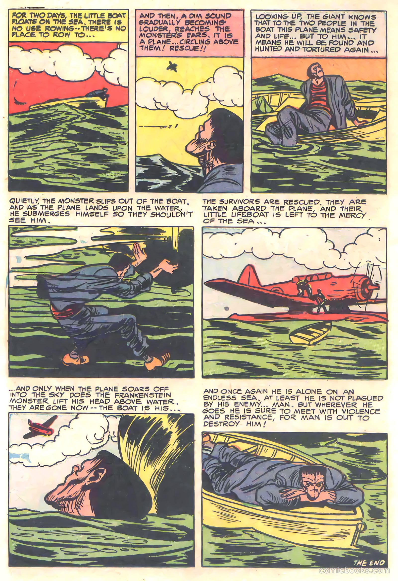 Frankenstein #32 (1945) — page 11 of 20
