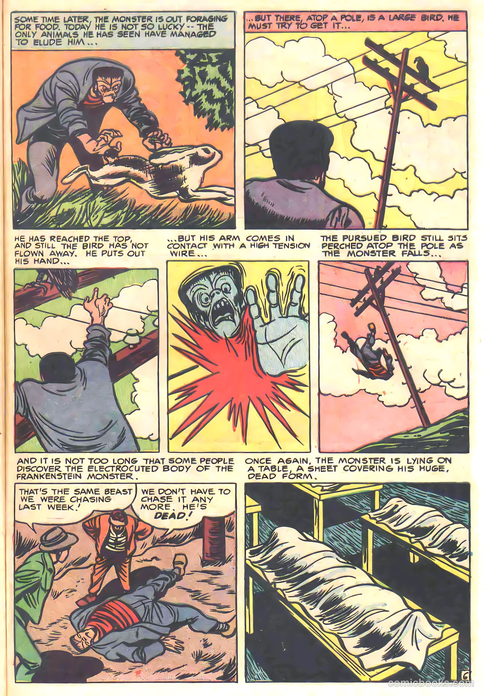 Frankenstein #32 (1945) — page 17 of 20