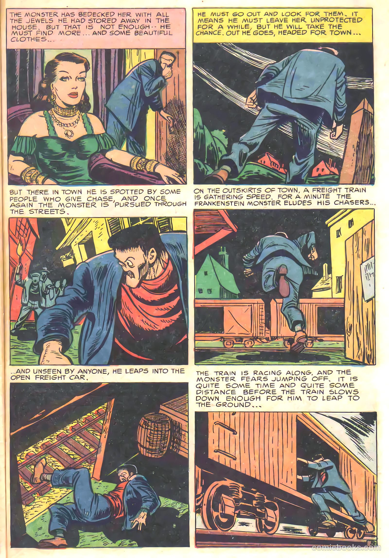 Frankenstein #32 (1945) — page 19 of 20
