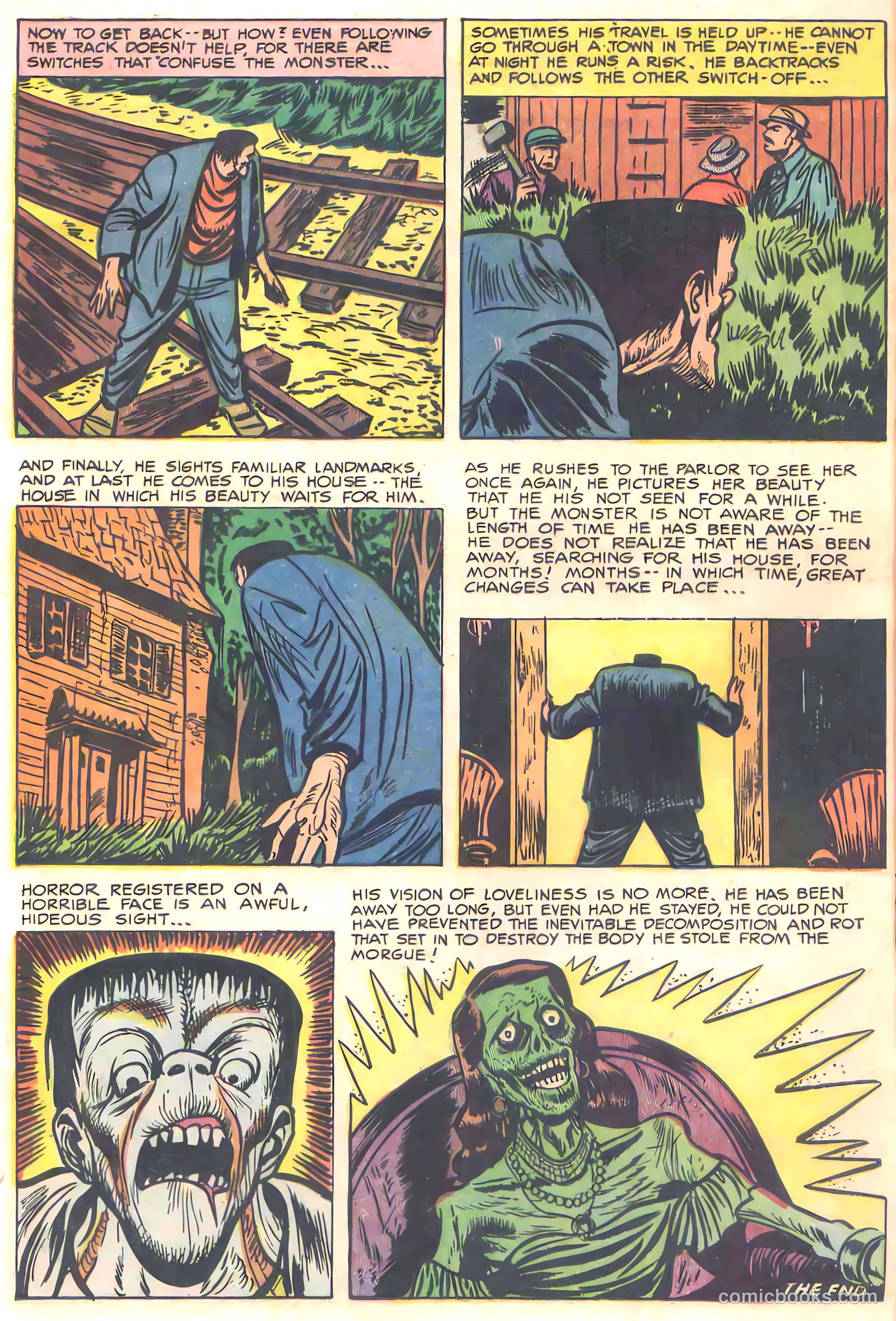 Frankenstein #32 (1945) — page 20 of 20