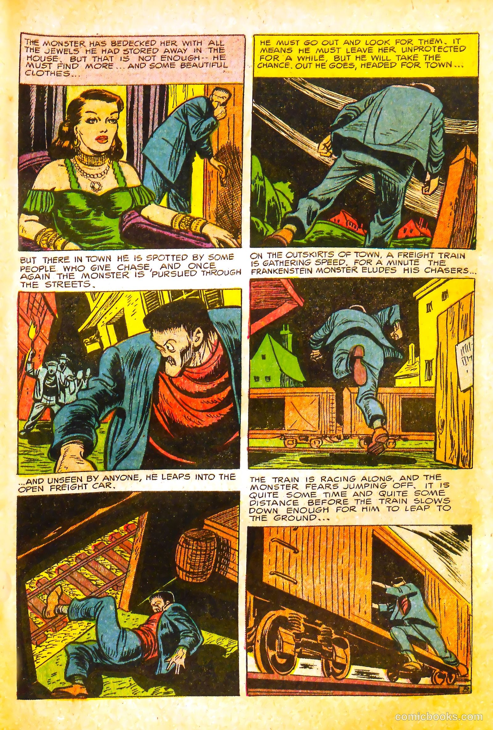 Frankenstein #32 (1945) — page 31 of 35