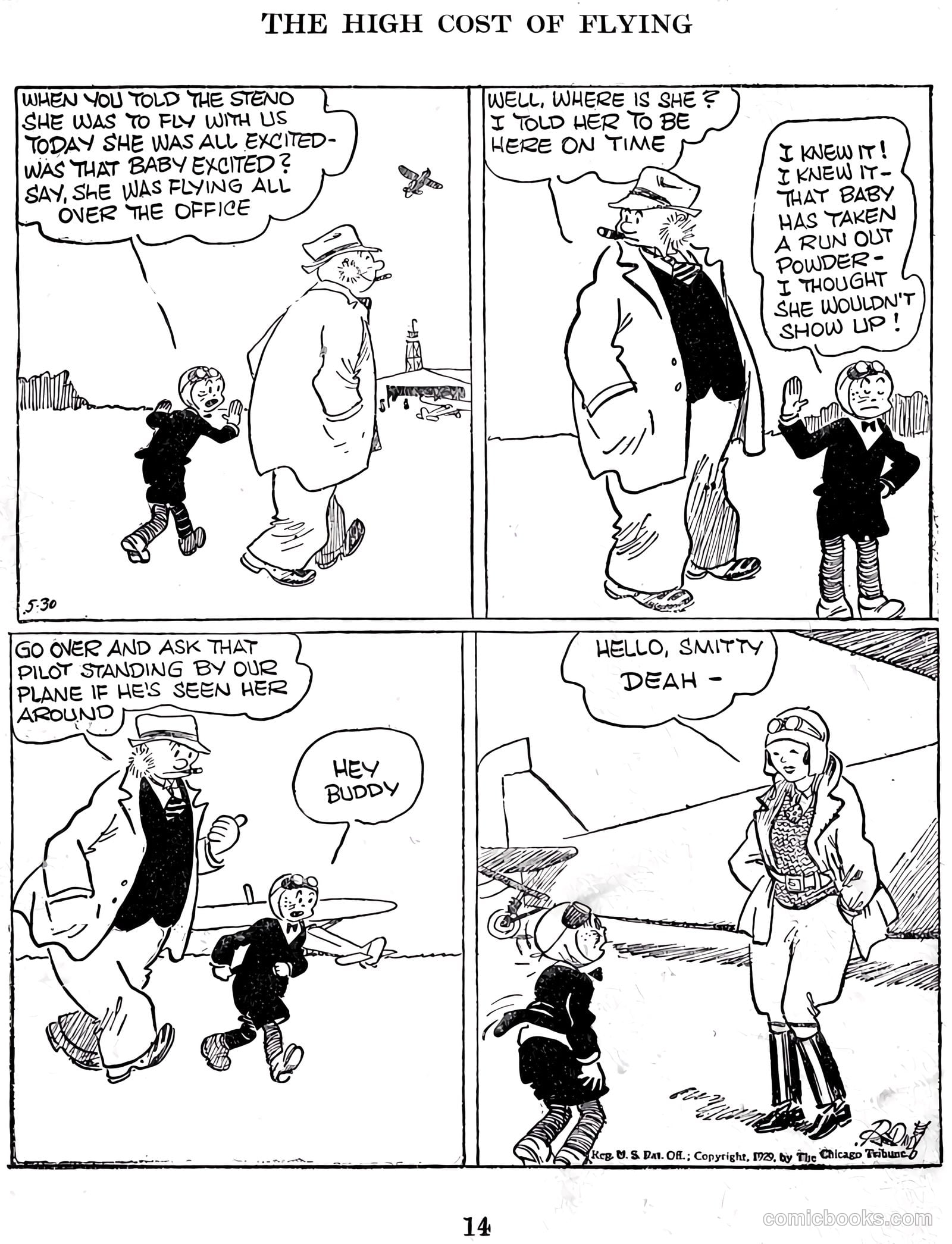 Smitty the Flying Office Boy #1 (1930) — page 16 of 89