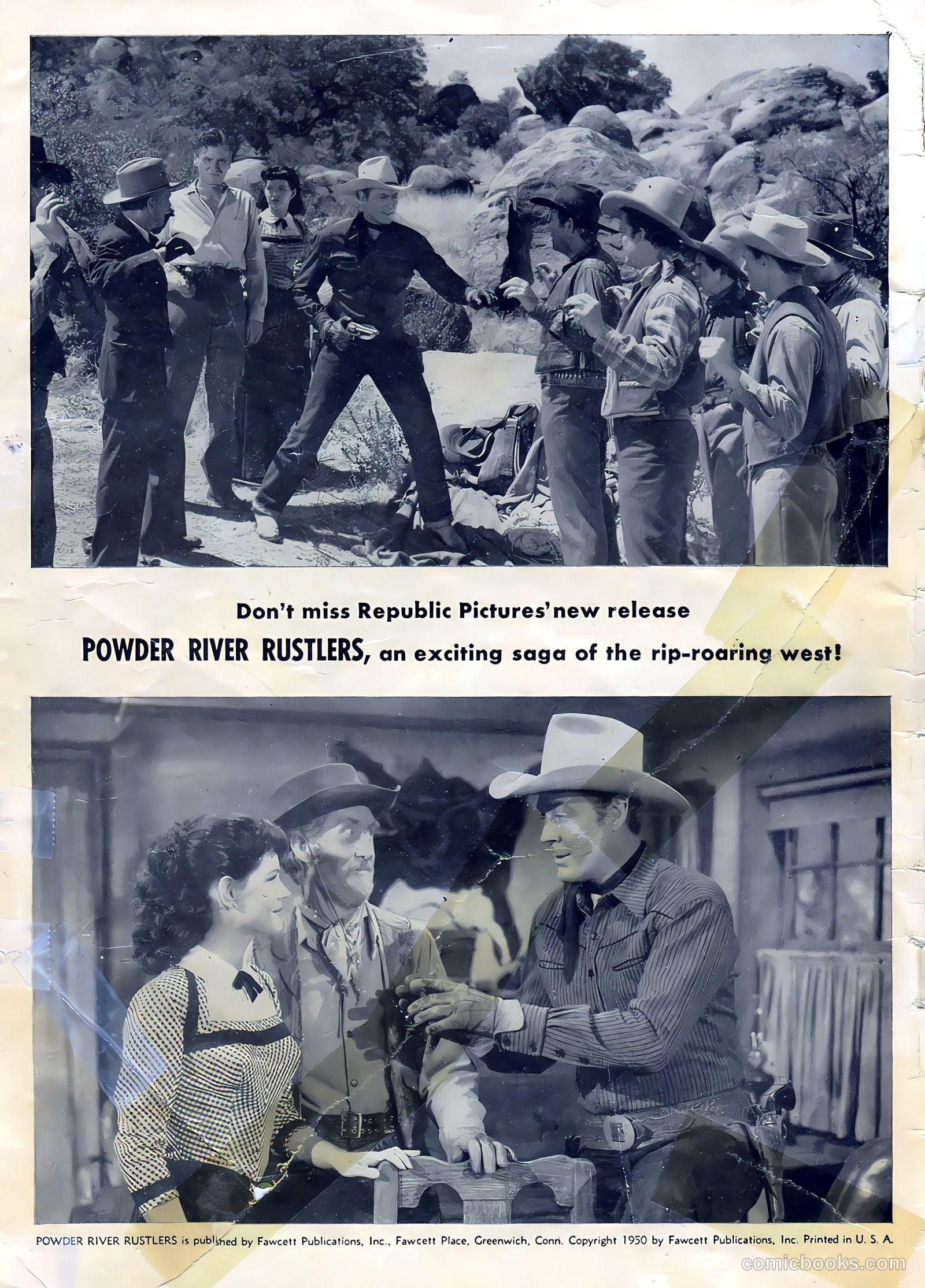 Powder River Rustlers #nn (1950) — page 2 of 35