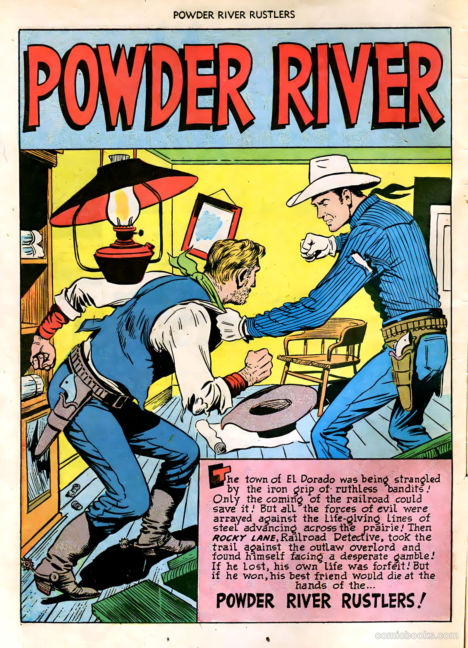Powder River Rustlers #nn (1950) — page 4 of 35