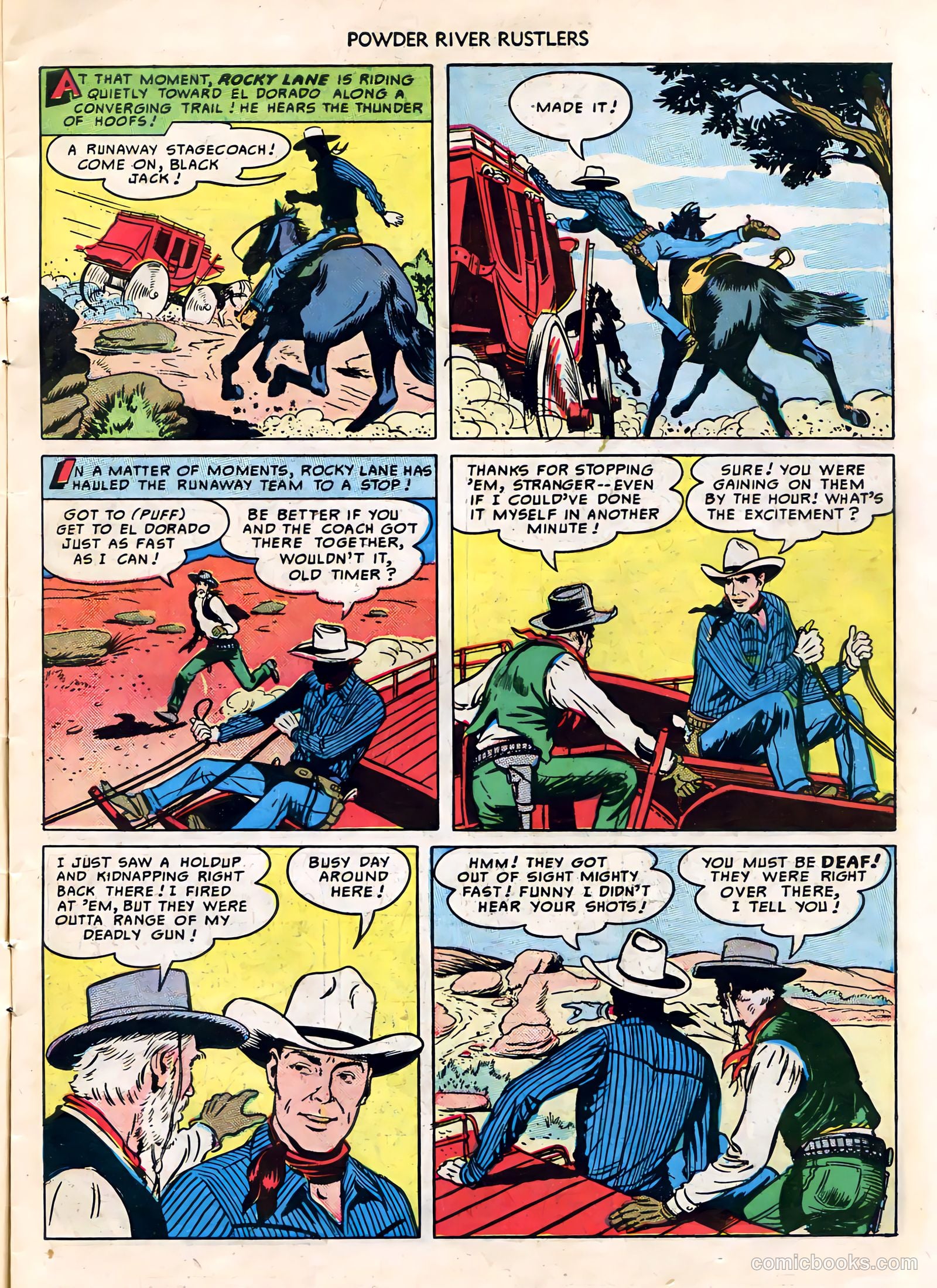Powder River Rustlers #nn (1950) — page 7 of 35