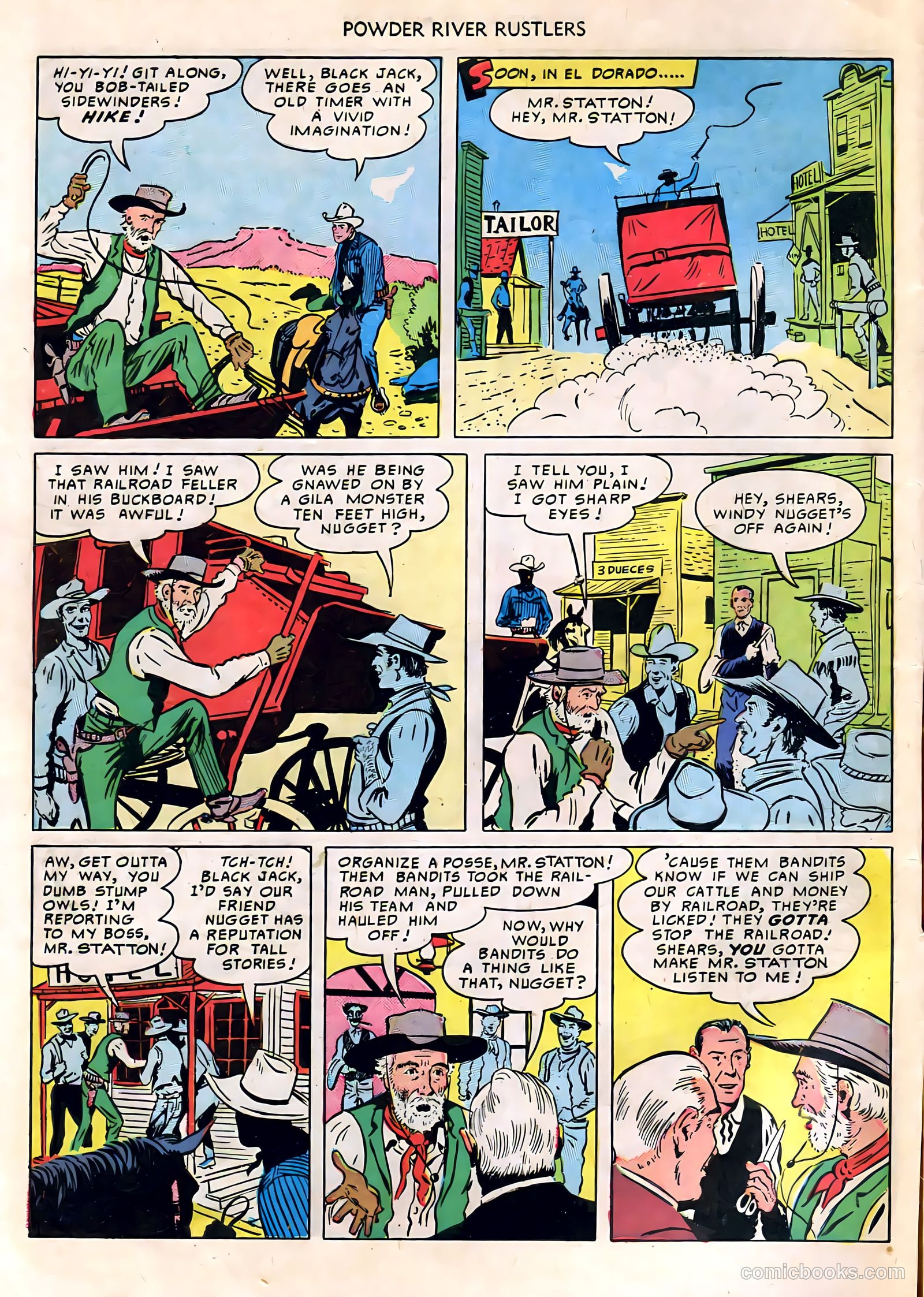 Powder River Rustlers #nn (1950) — page 8 of 35