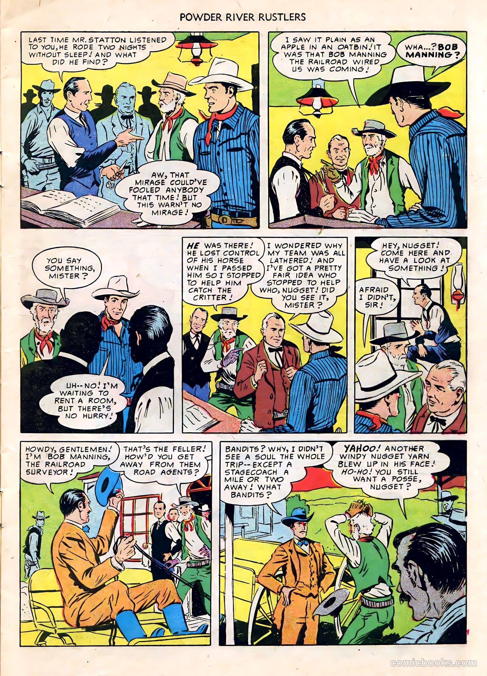 Powder River Rustlers #nn (1950) — page 9 of 35
