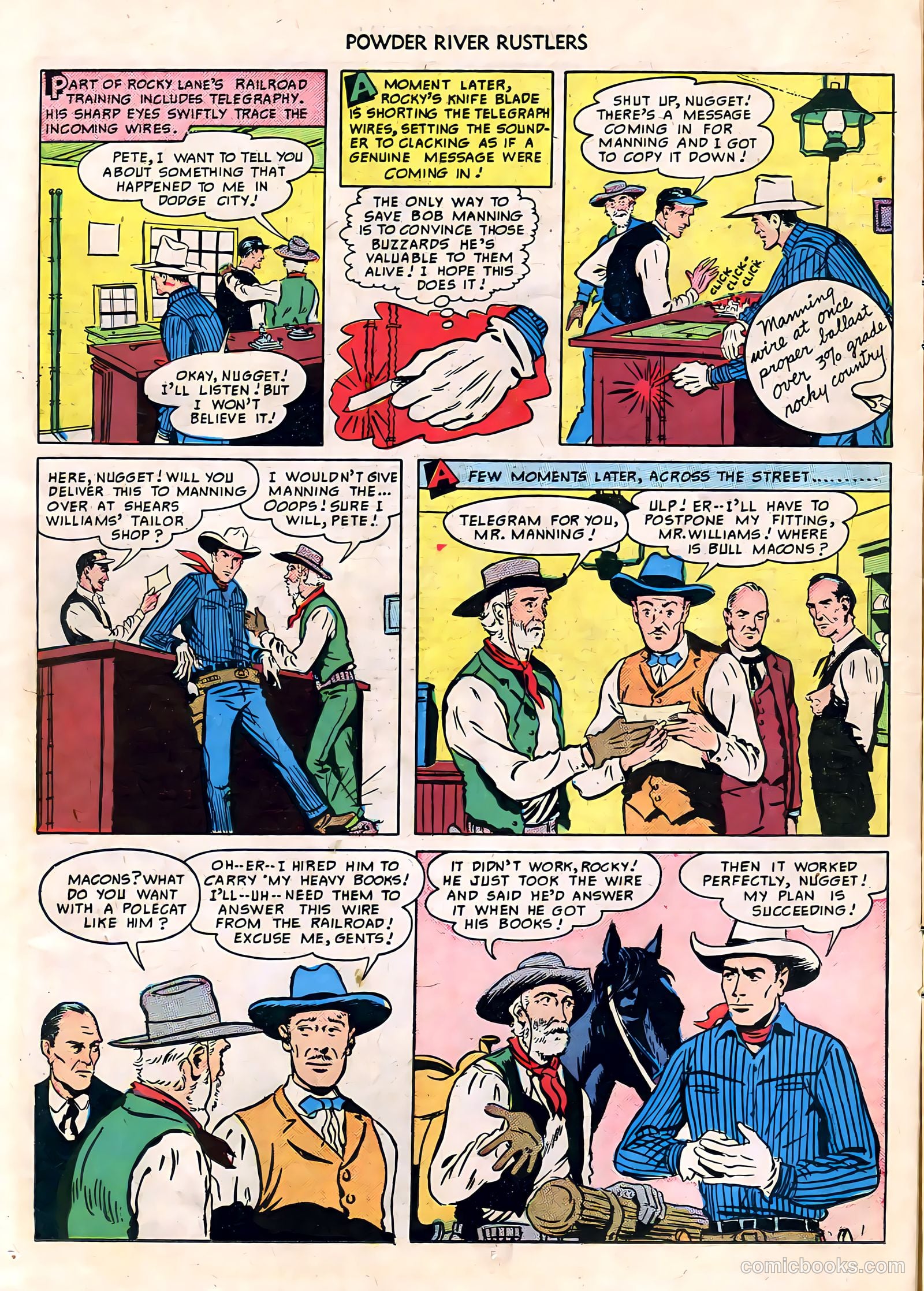 Powder River Rustlers #nn (1950) — page 14 of 35