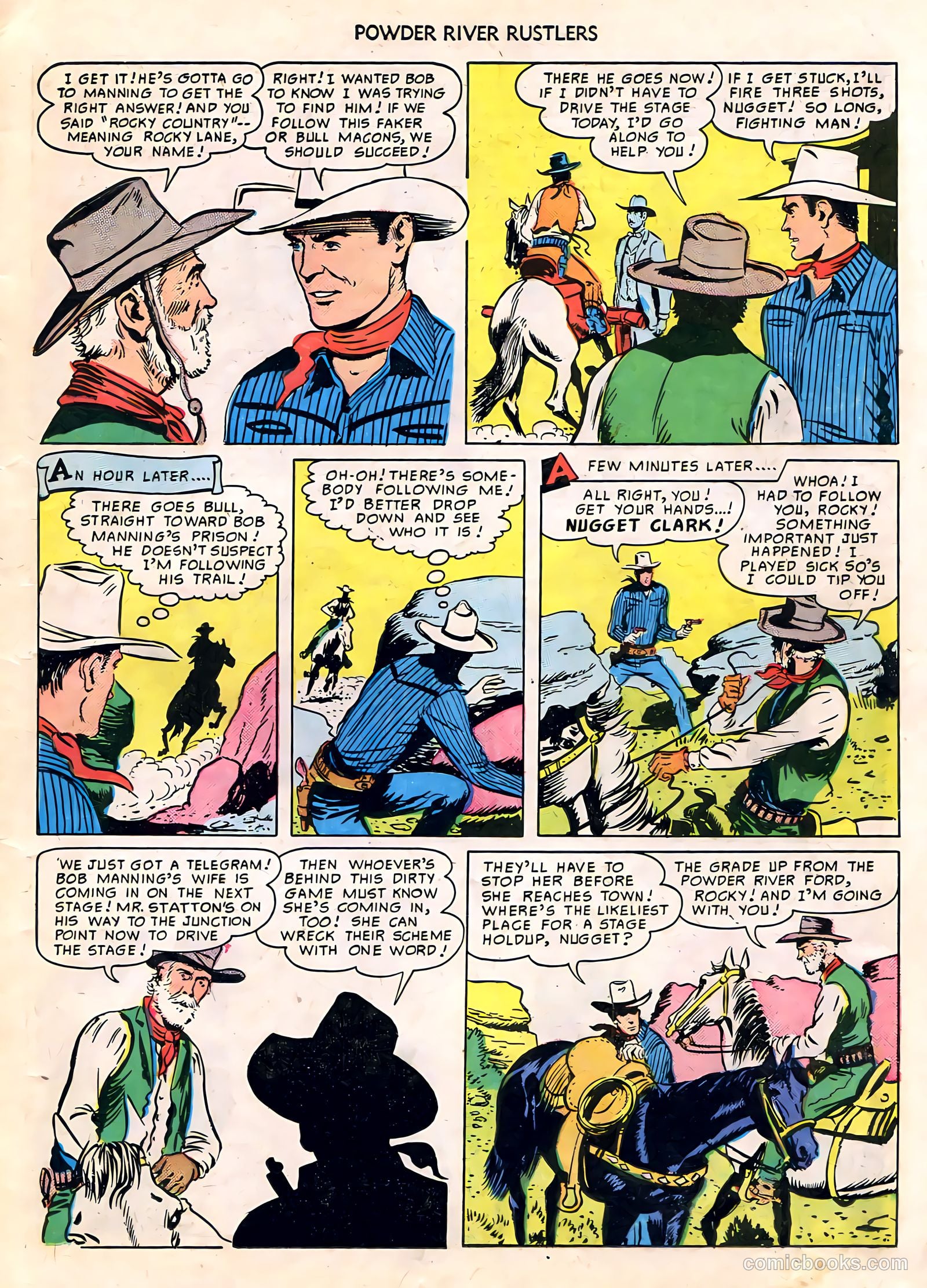 Powder River Rustlers #nn (1950) — page 15 of 35