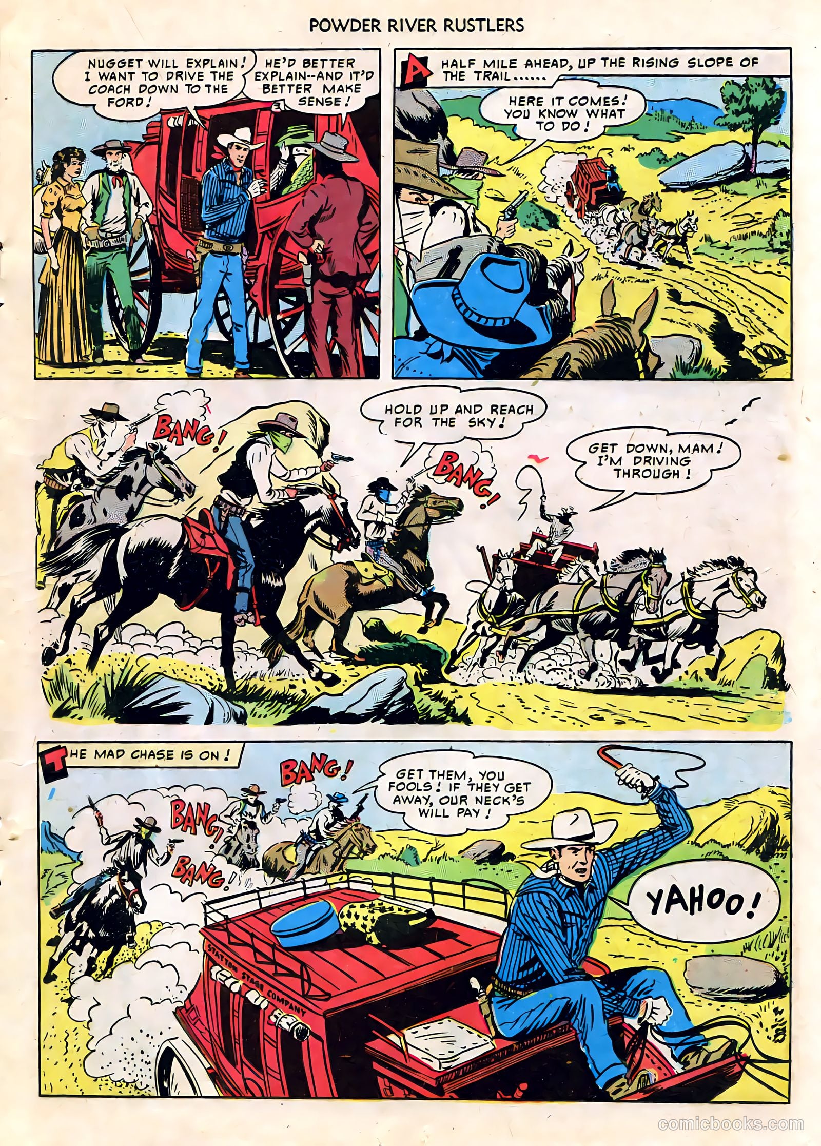 Powder River Rustlers #nn (1950) — page 17 of 35
