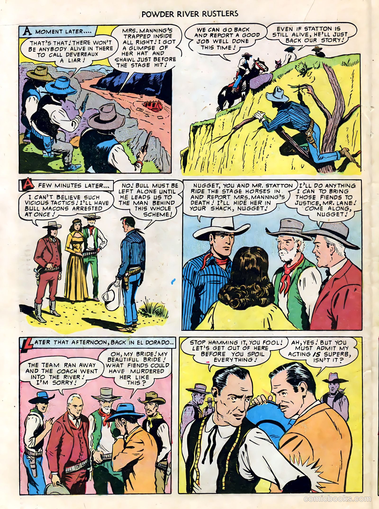 Powder River Rustlers #nn (1950) — page 19 of 35